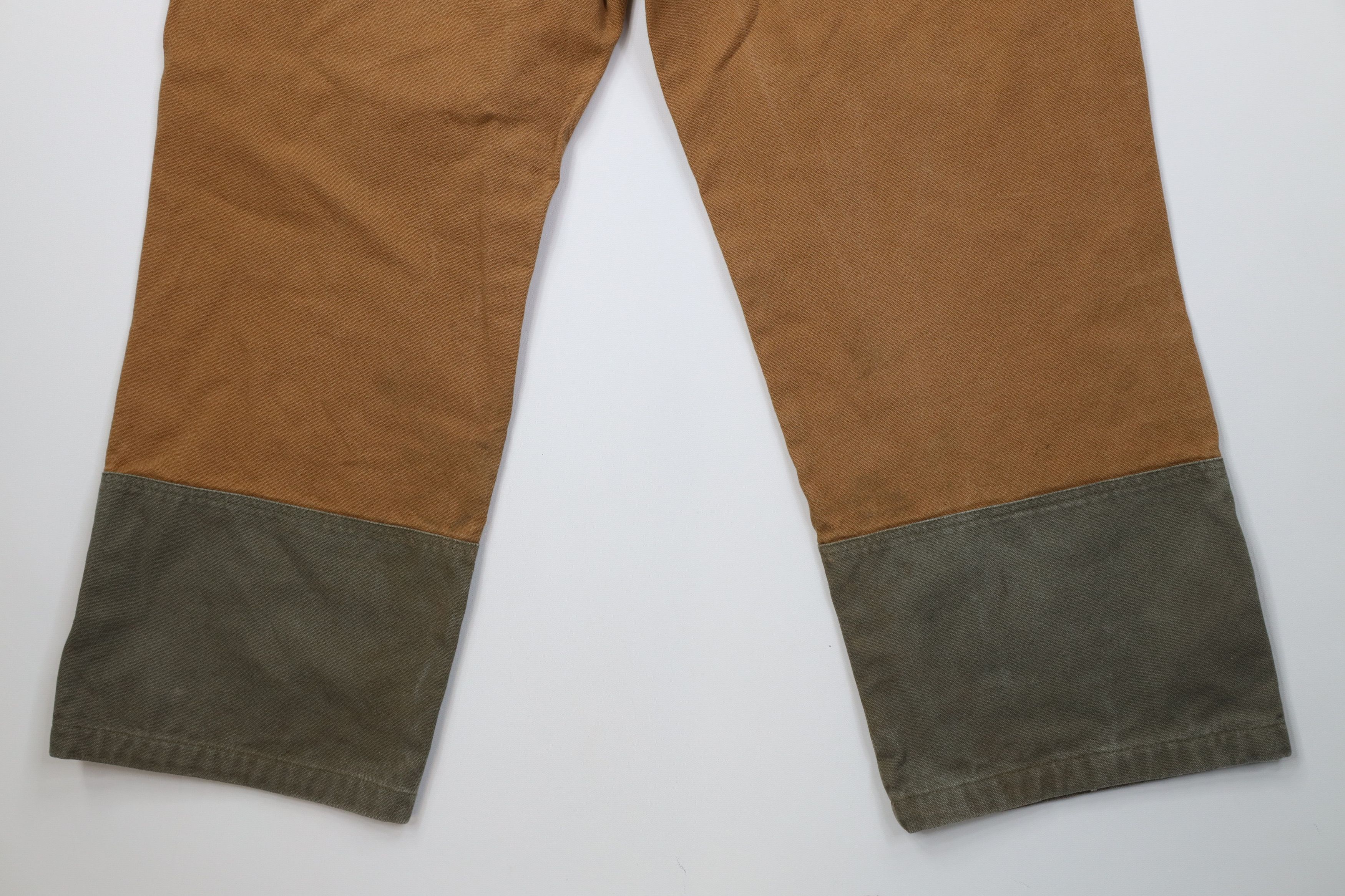 Vintage Vintage 90s Streetwear Wide Leg Canvas Field Brush Pants Size US 38 / EU 54 - 12 Thumbnail