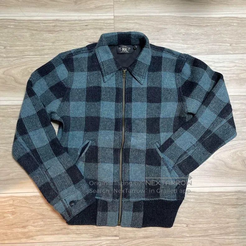 RRL Ralph Lauren RRL Ralph Lauren Classic blue-dyed wool checkered jacket Size US S / EU 44-46 / 1 - 2 Thumbnail