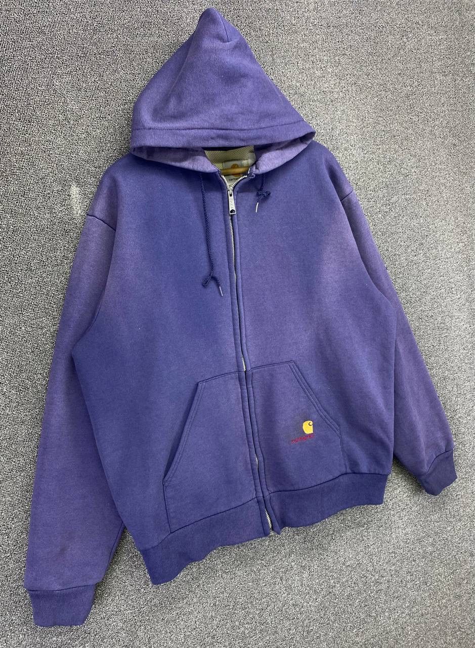 Carhartt Vintage Carhartt Hoodie Sweater Jacket Size US XL / EU 56 / 4 - 2 Thumbnail