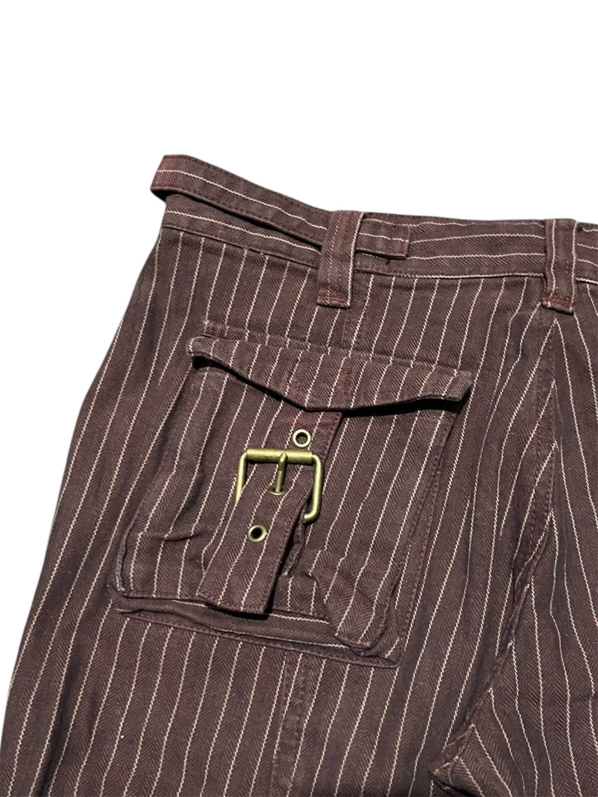 Hysteric Glamour FakeDelic.Co Bondage Bootcut/Flare Pant Hickory Size US 27 - 9 Thumbnail