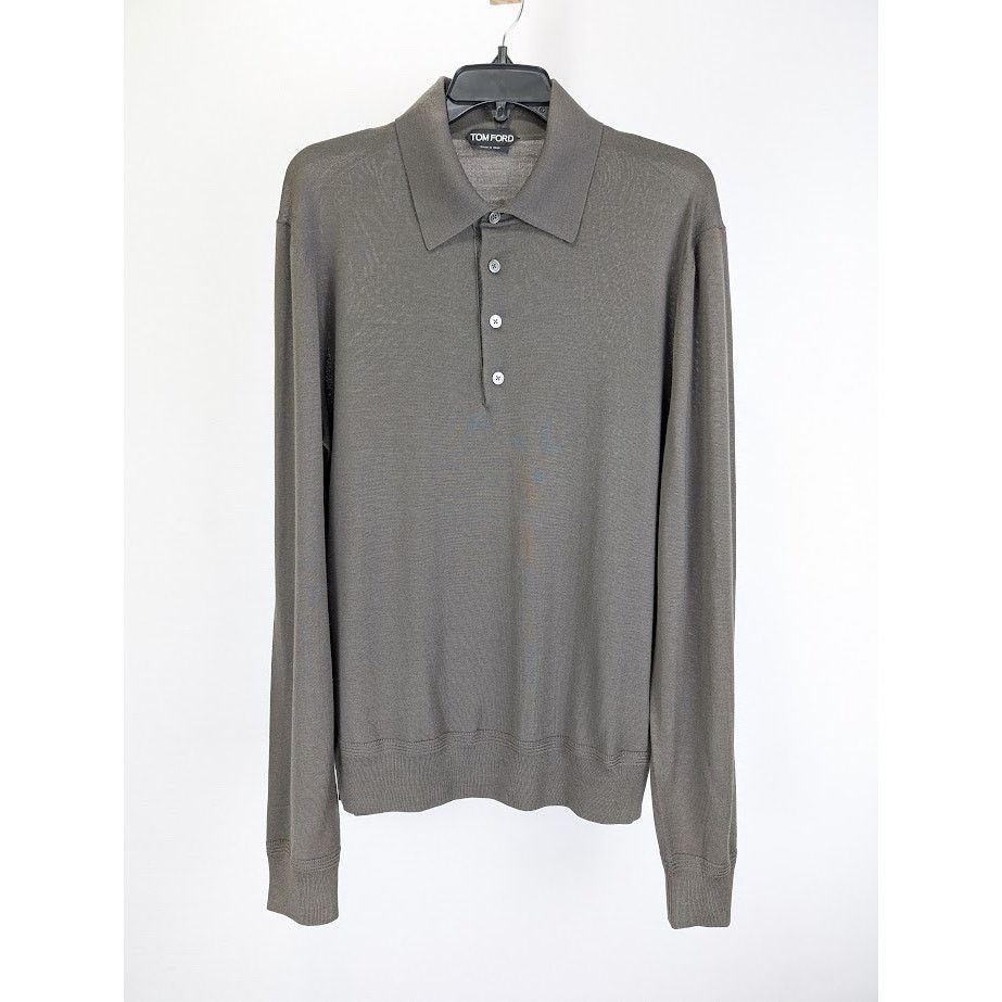 Tom Ford o1rshd1 Polo Shirt in Black Size US L / EU 52-54 / 3 - 1 Thumbnail