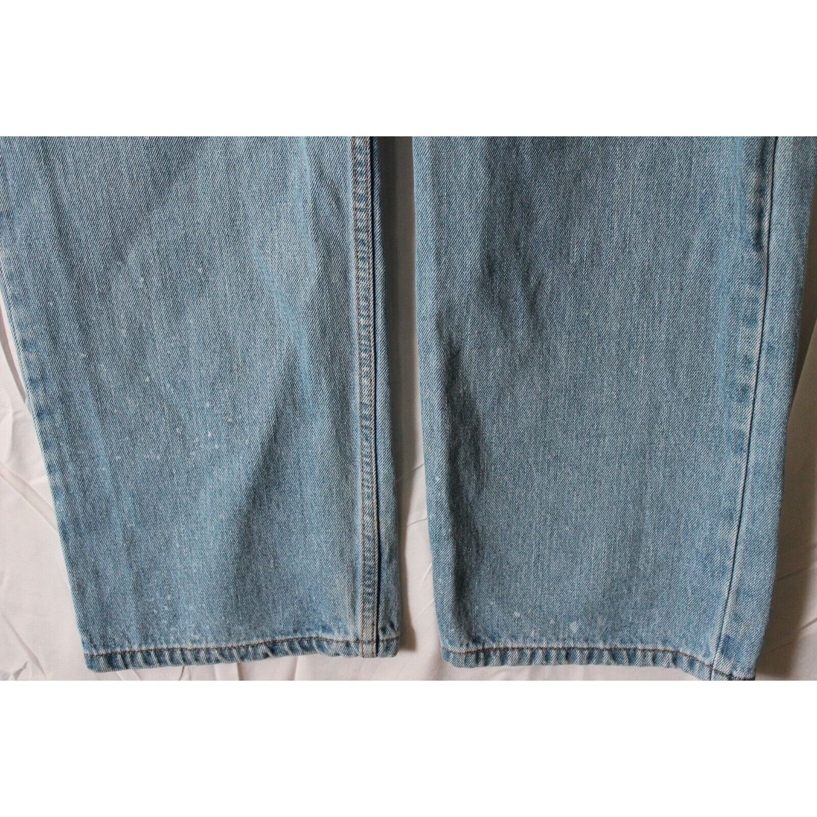 Levi's LEVIS 505 Jeans 40x34 Regular Fit Medium Blue Wash *VINTAGE Size US 40 / EU 56 - 10 Thumbnail