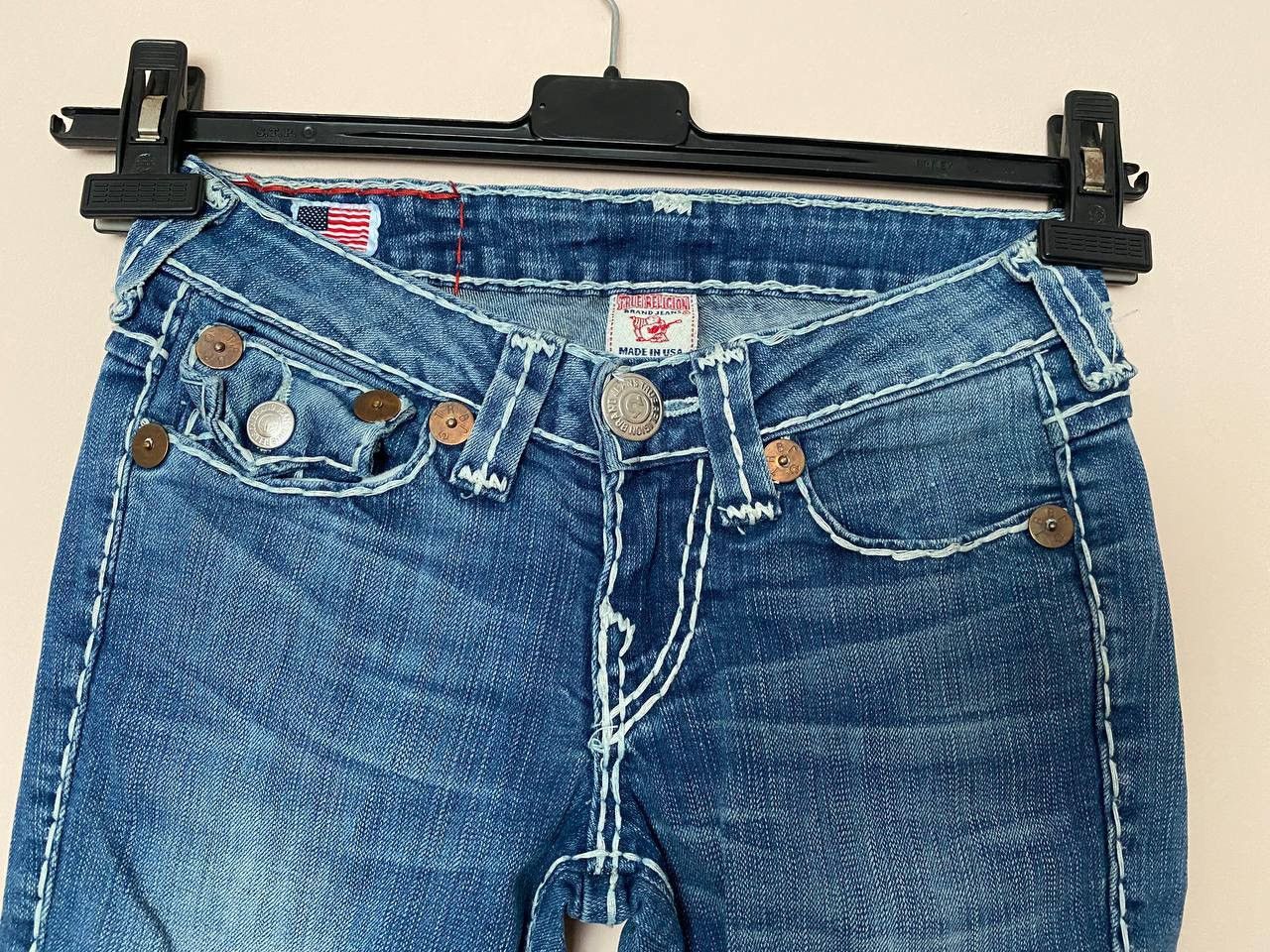 True Religion Rare🔥True Religion Billy Super T Jeans Size 24" / US 00 / IT 34 - 2 Thumbnail