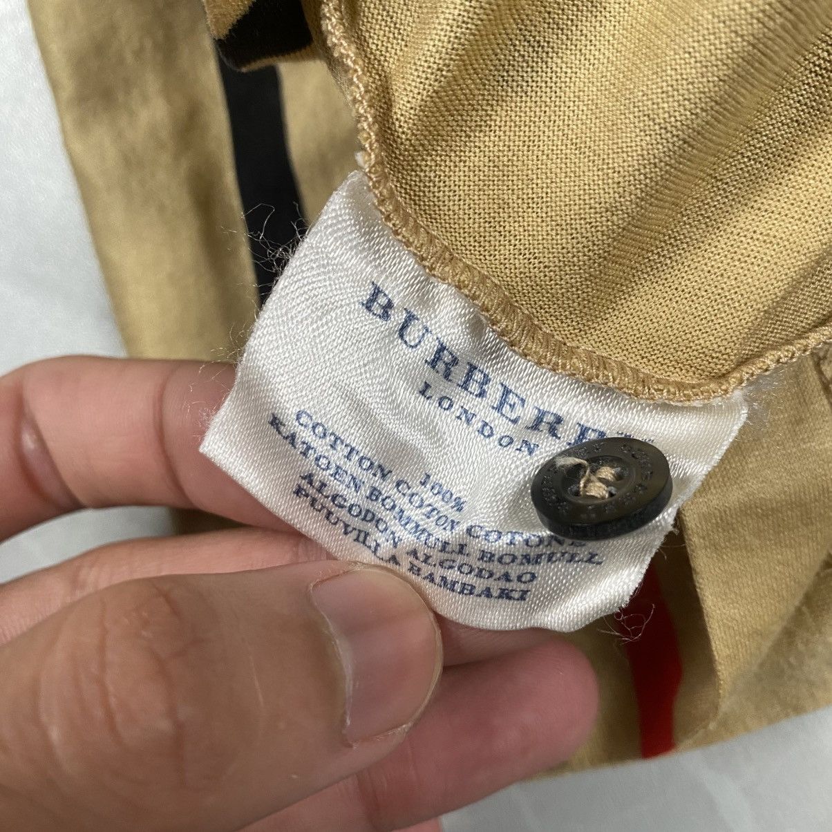 Burberry Vintage Burberry Golf Made in Italy Polos Tee Size US L / EU 52-54 / 3 - 8 Thumbnail