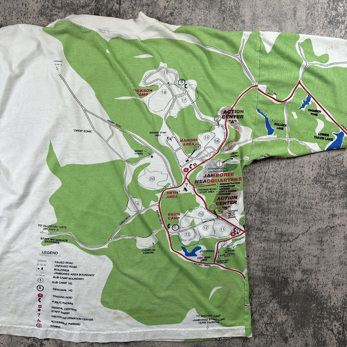 Vintage Vintage 2001 National Scout Jamboree Boy Scouts AOP T Shirt Size US L / EU 52-54 / 3 - 7 Thumbnail