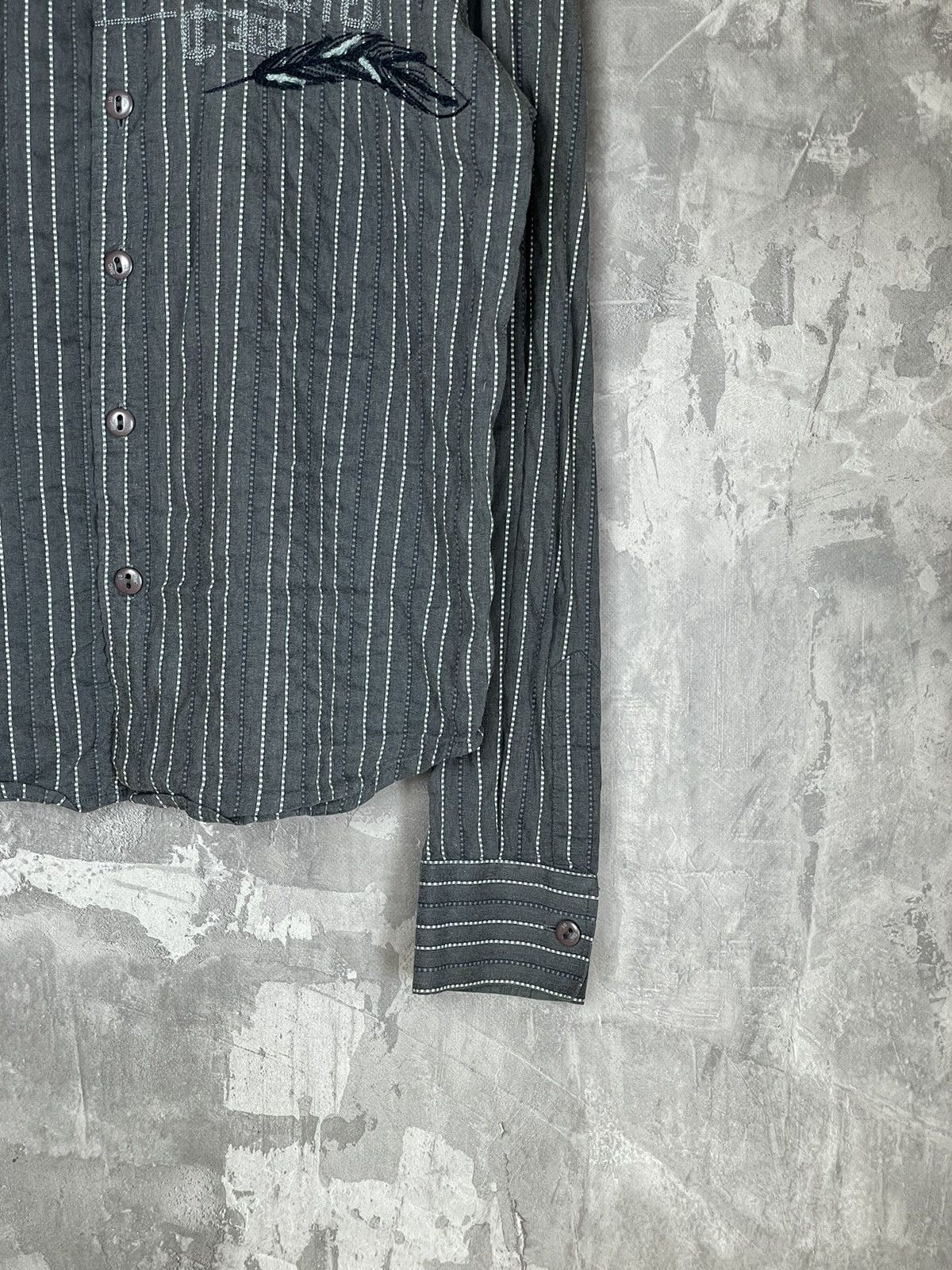 Diesel × Vintage Vintage Y2K Diesel logo Japanese Shirt button up Size US XL / EU 56 / 4 - 11 Thumbnail