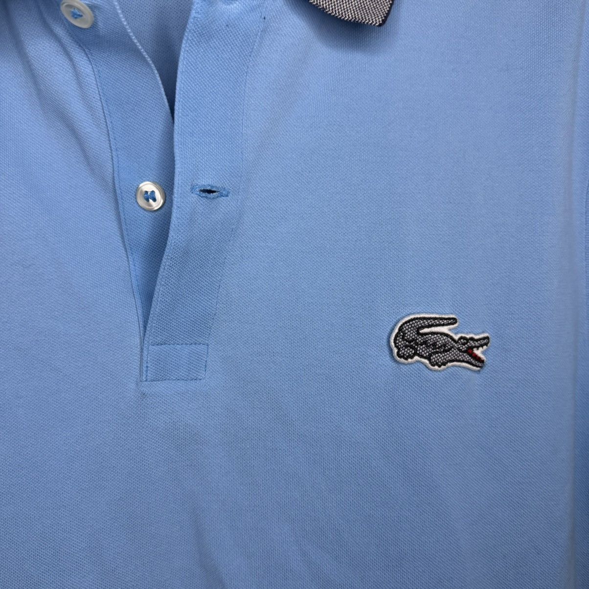 Lacoste Lacoste Regular Fit Light Blue Polo Shirt Big Croc small Size US S / EU 44-46 / 1 - 2 Thumbnail