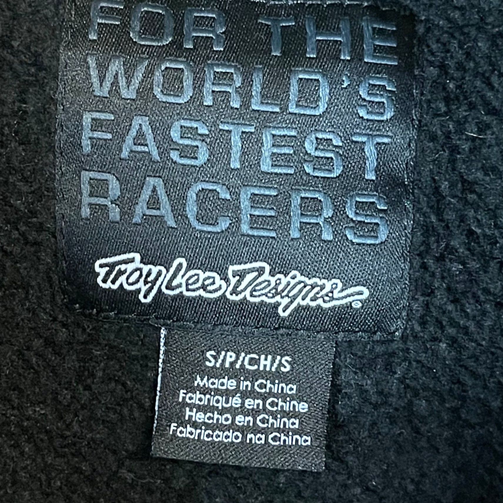 Vintage Troy Lee Designs Hoodie Black Fastest Racers Graphic Sweatshirt S Size US S / EU 44-46 / 1 - 4 Thumbnail
