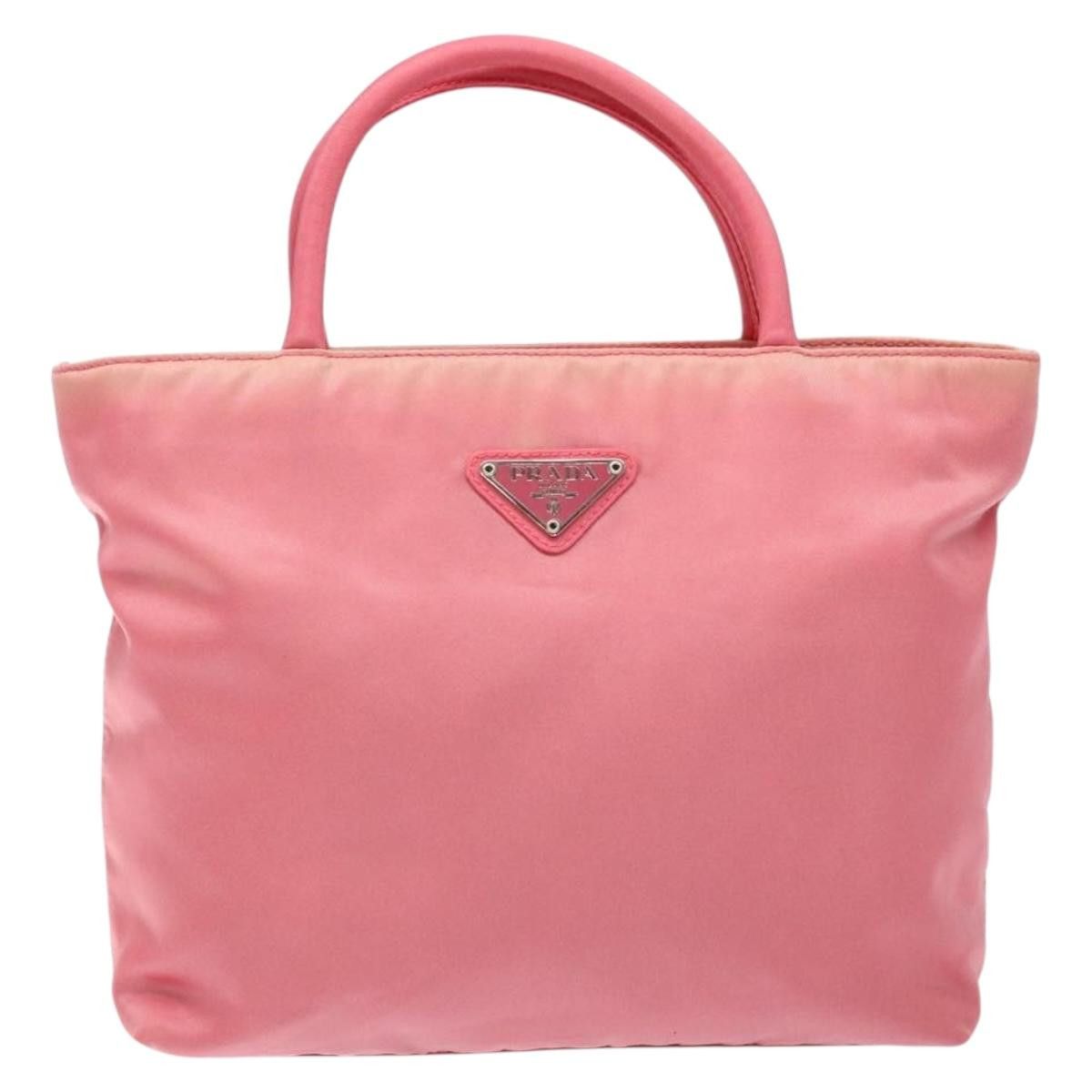 Prada PRADA Hand Bag Nylon Pink Size ONE SIZE - 2 Thumbnail