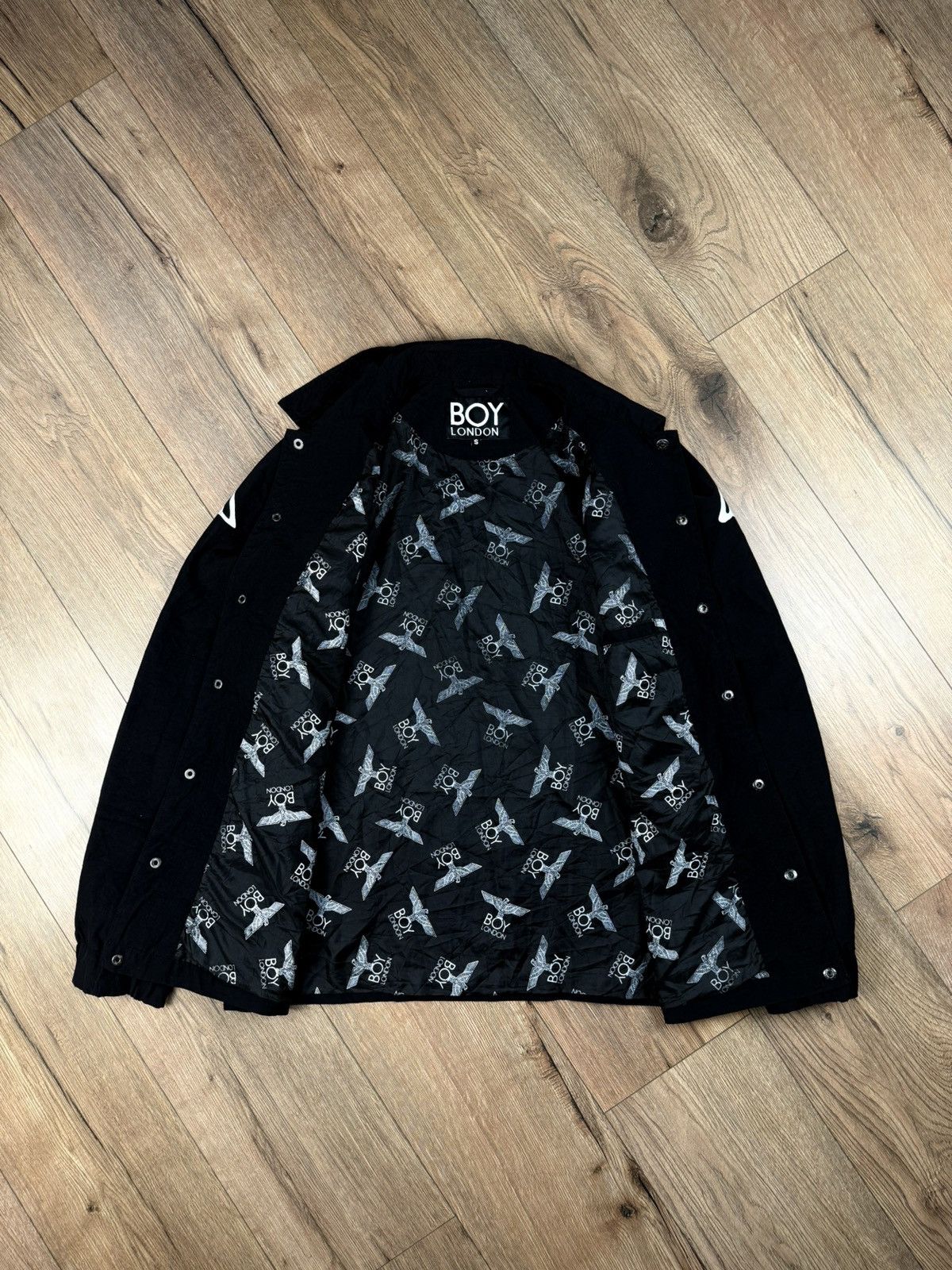 Boy London BOY London Black Coach Jacket Logo Print Size S Size US S / EU 44-46 / 1 - 7 Thumbnail