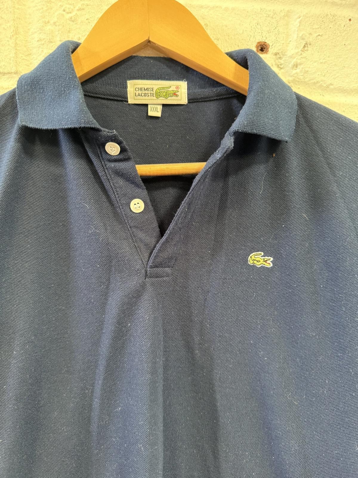Lacoste Lacoste Navy Blue Polo Shirt Men's XL Size US XXL / EU 58 / 5 - 2 Thumbnail