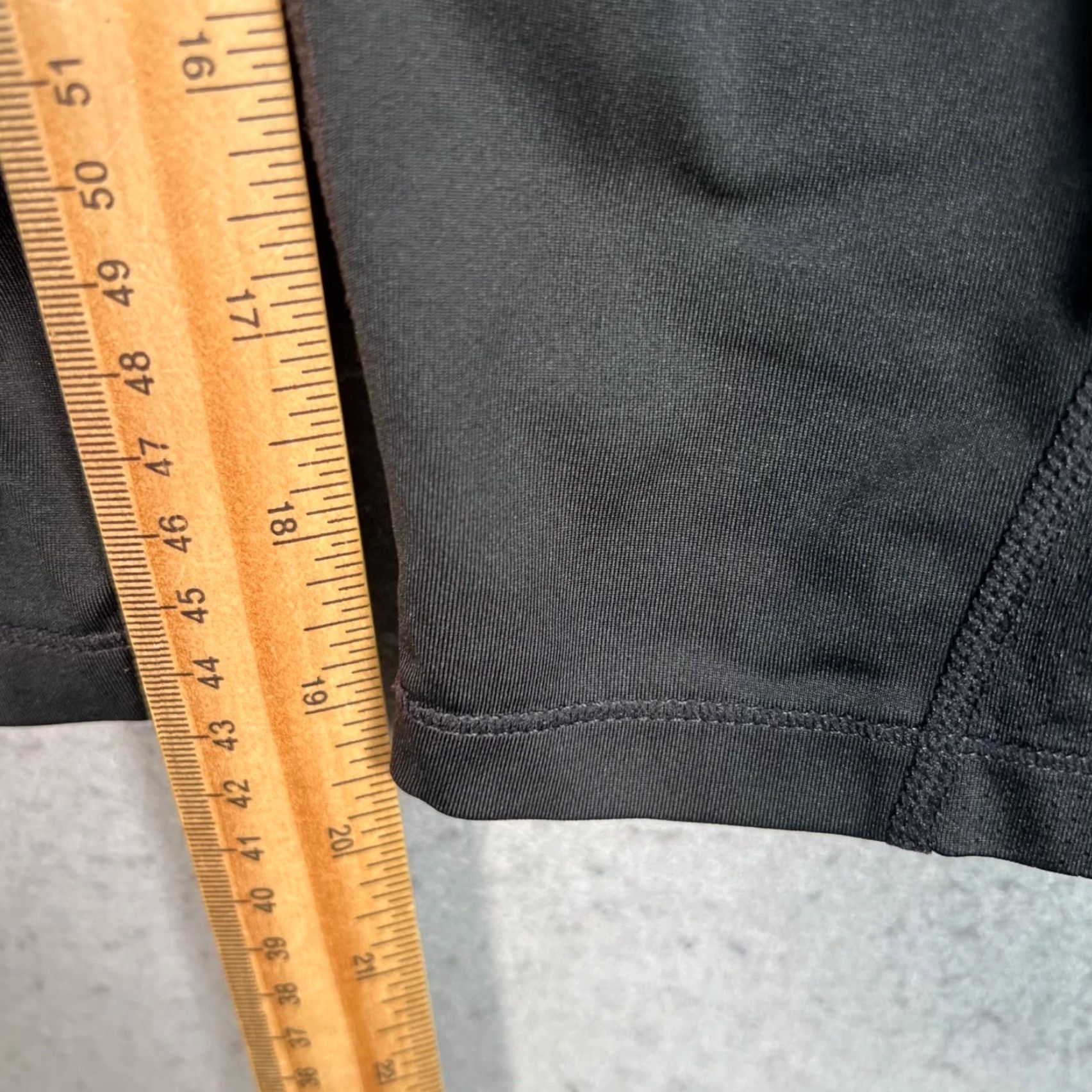 Nike Nike Pro Dri-Fit Womens XS Black Cropped Leggings Spandex Polyester Pants Athletic Activewear Size 26" / US 2 / IT 38 - 7 Thumbnail