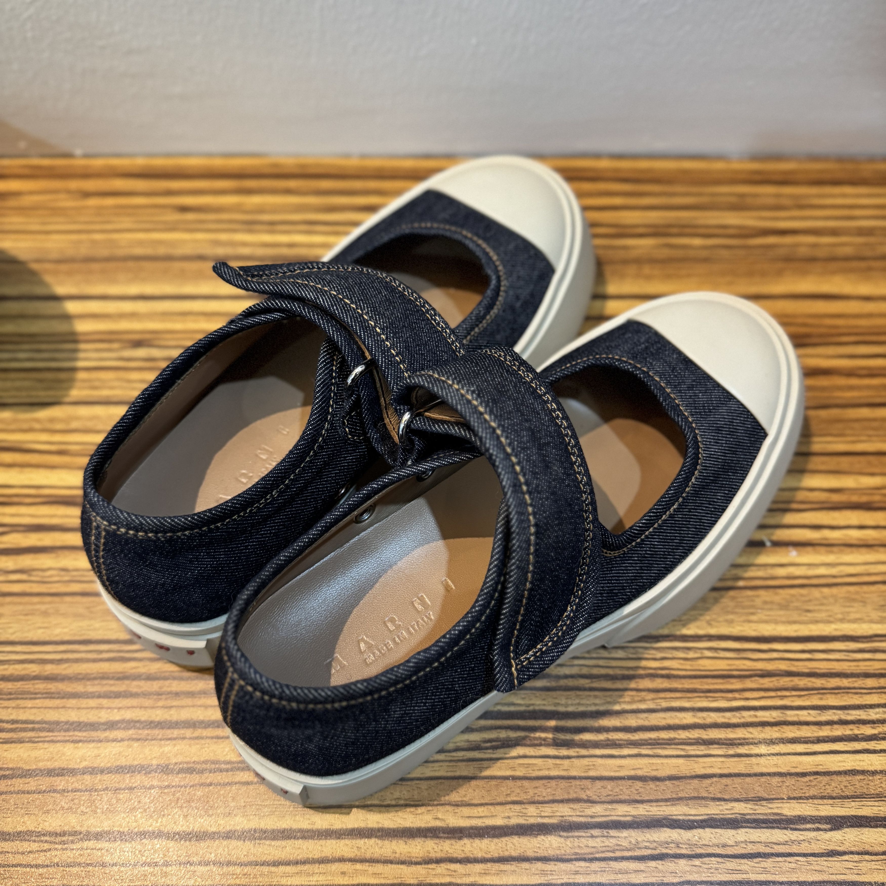 Marni Marni Denim Mary Jane Sandals Size US 7 / IT 37 - 4 Thumbnail