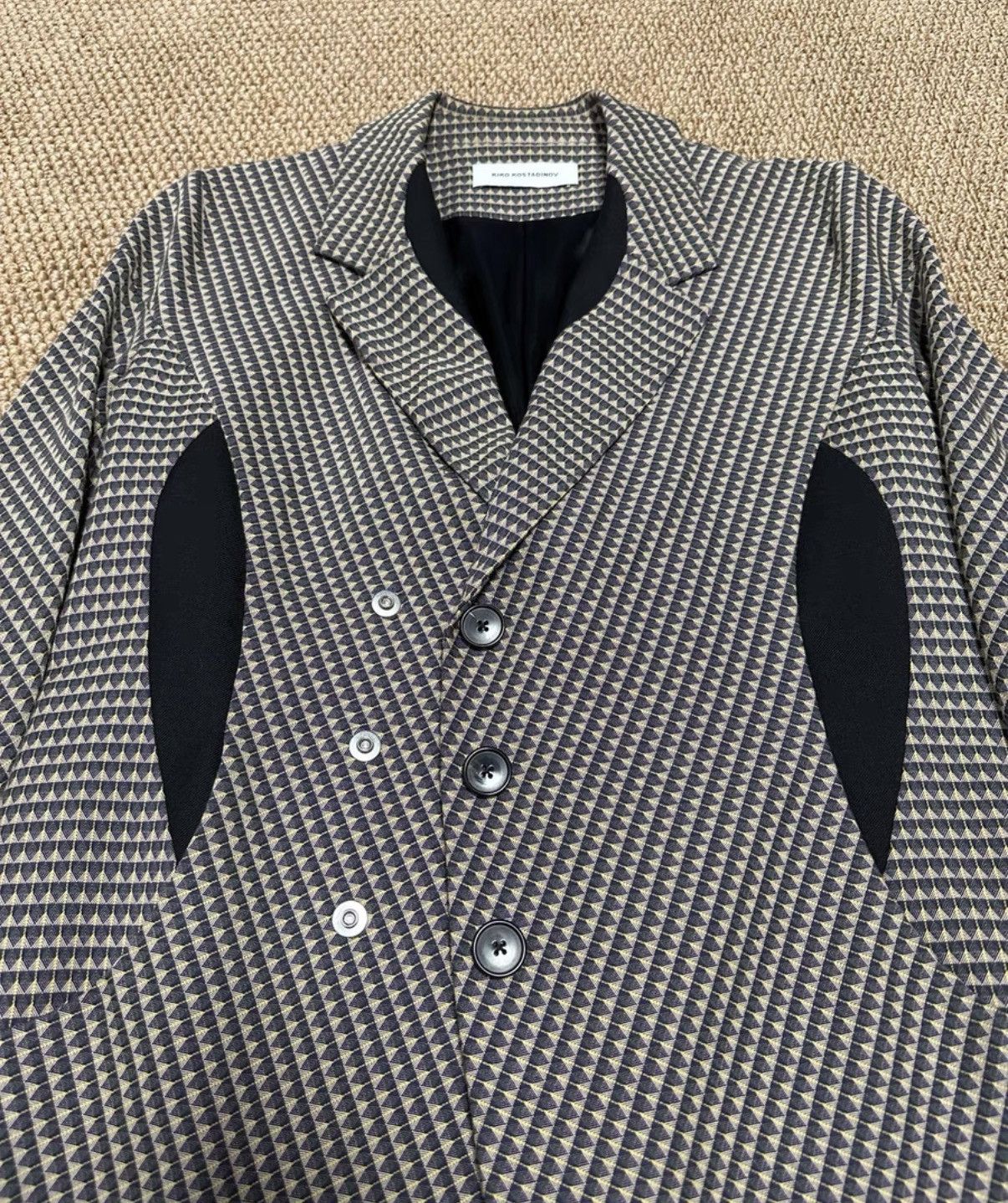 Kiko Kostadinov Kiko Kostadinov Aristides Double Breasted Blazer K23 Size US S / EU 44-46 / 1 - 3 Thumbnail
