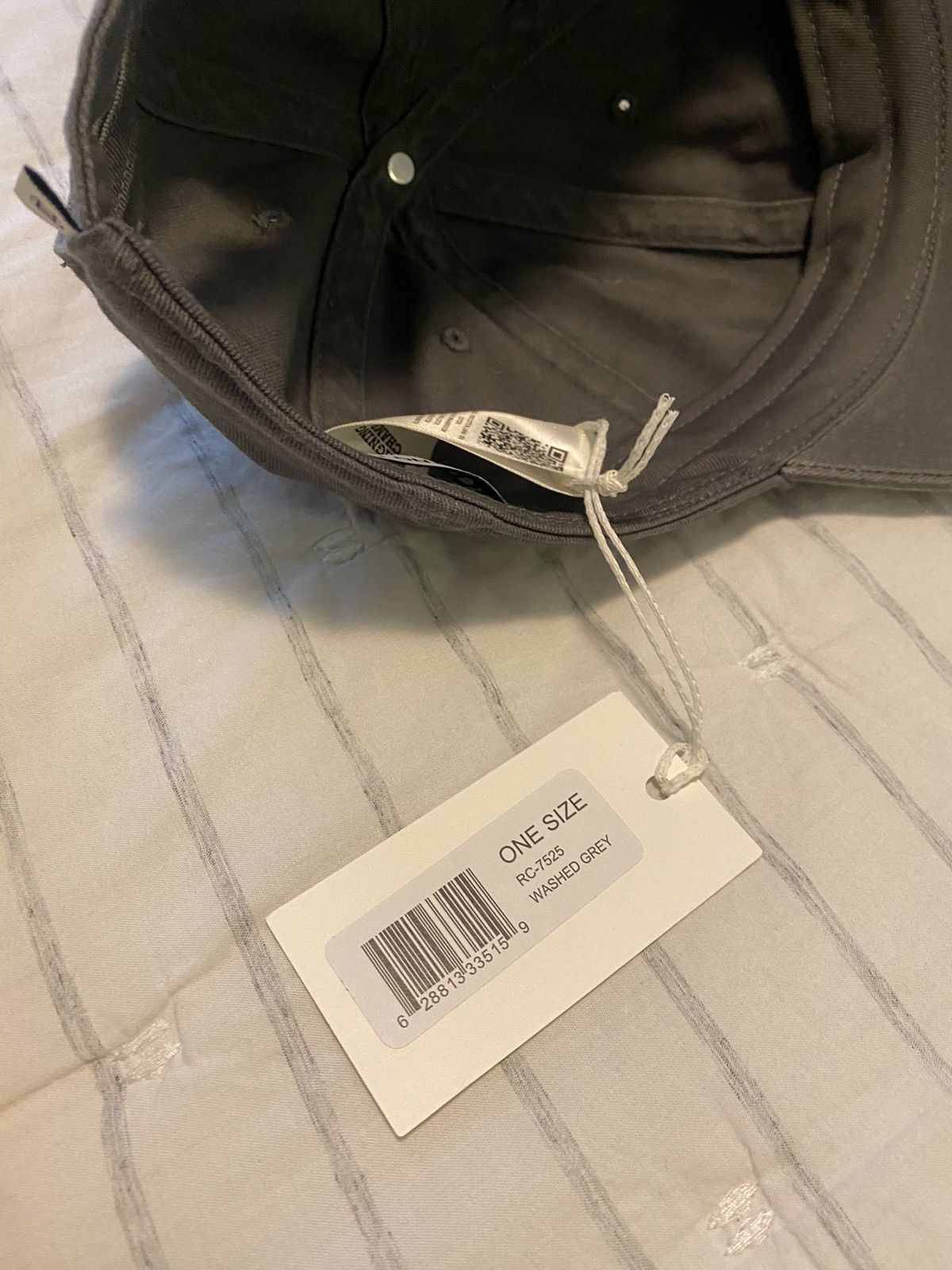 Reigning Champ Reigning Champ Cotton Chino Hat Gray NWT Size ONE SIZE - 8 Thumbnail