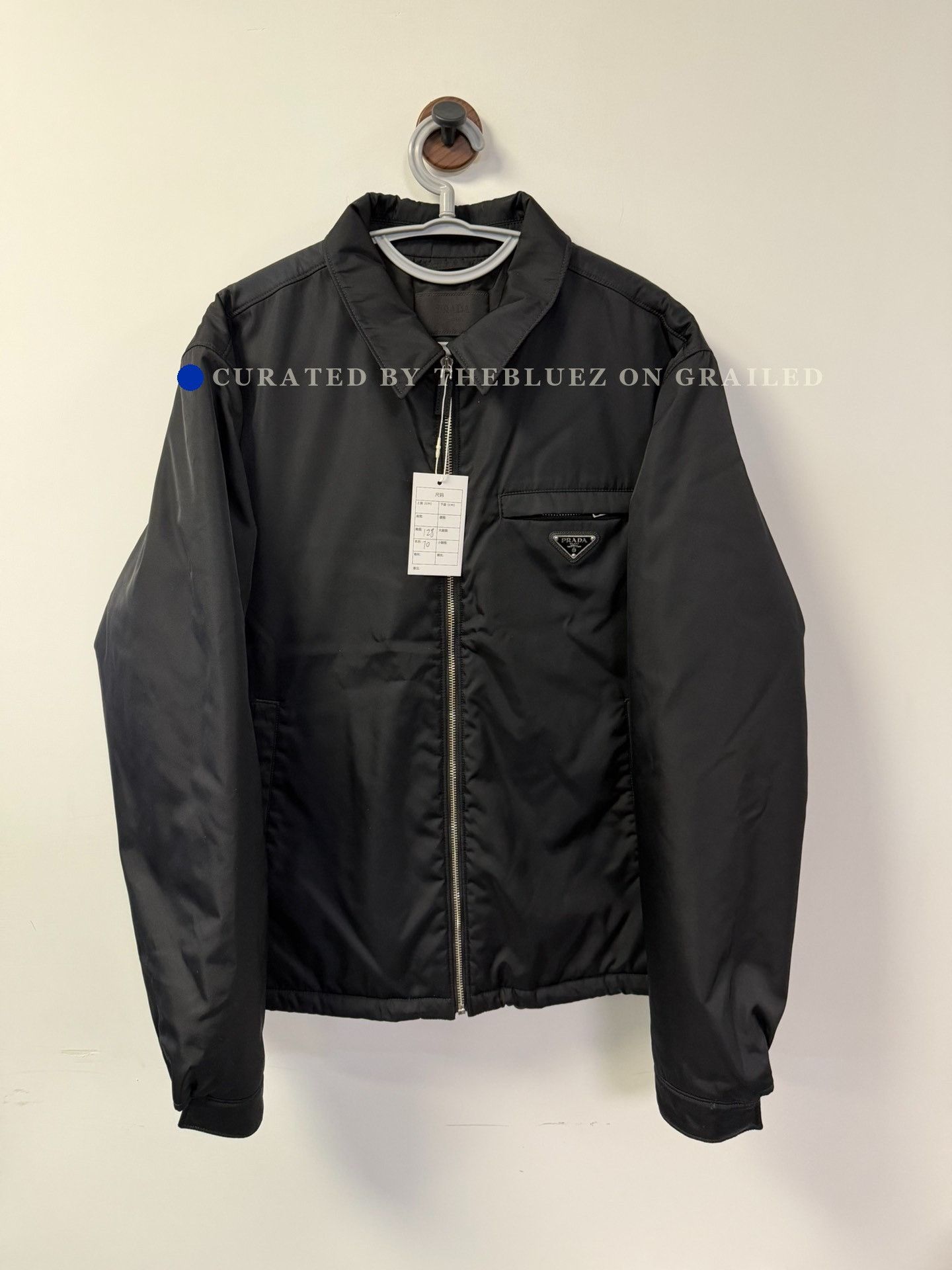 Prada Prada mens size XS S re-nylon Bomber jacket MA-1 Puffer