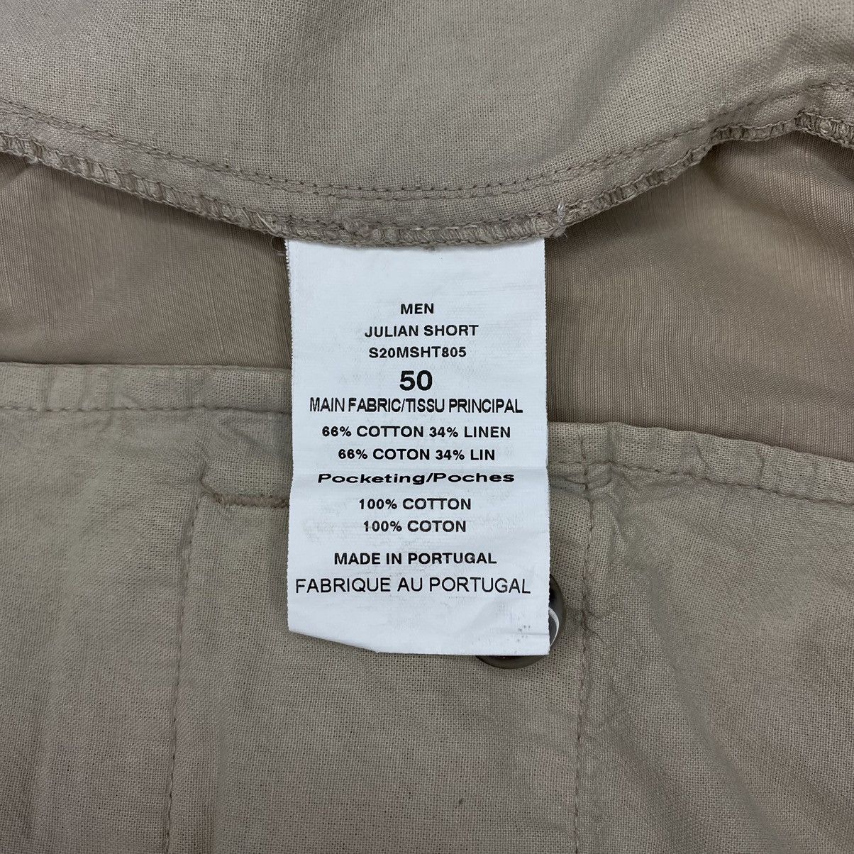 Officine Generale Officine Générale Julian Shorts Size US 34 / EU 50 - 4 Thumbnail
