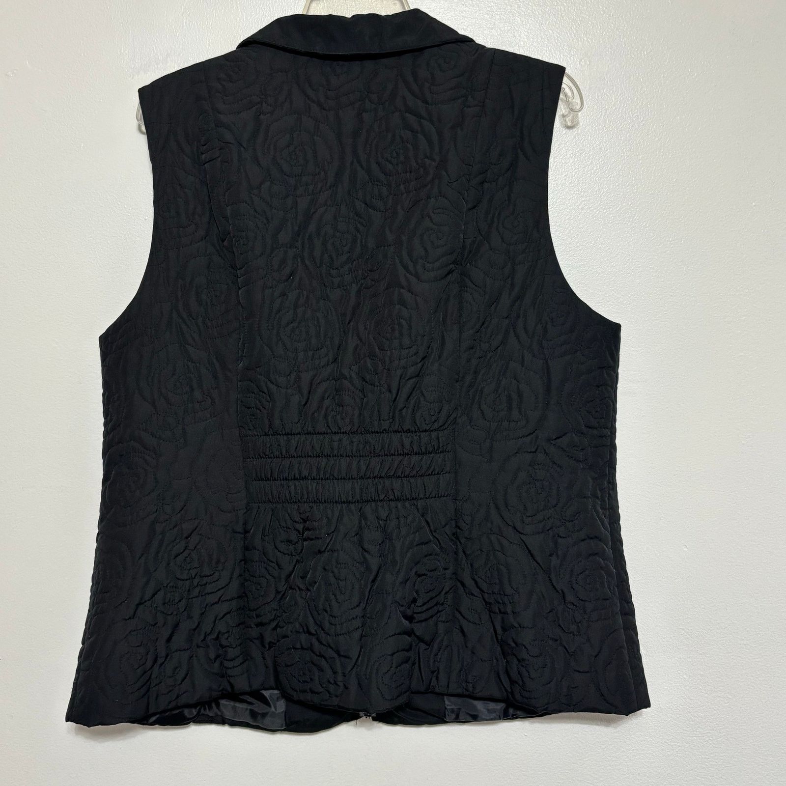 Other Charter Club Woman Black Quilted Vest Size 1X Size XL / US 12-14 / IT 48-50 - 11 Thumbnail