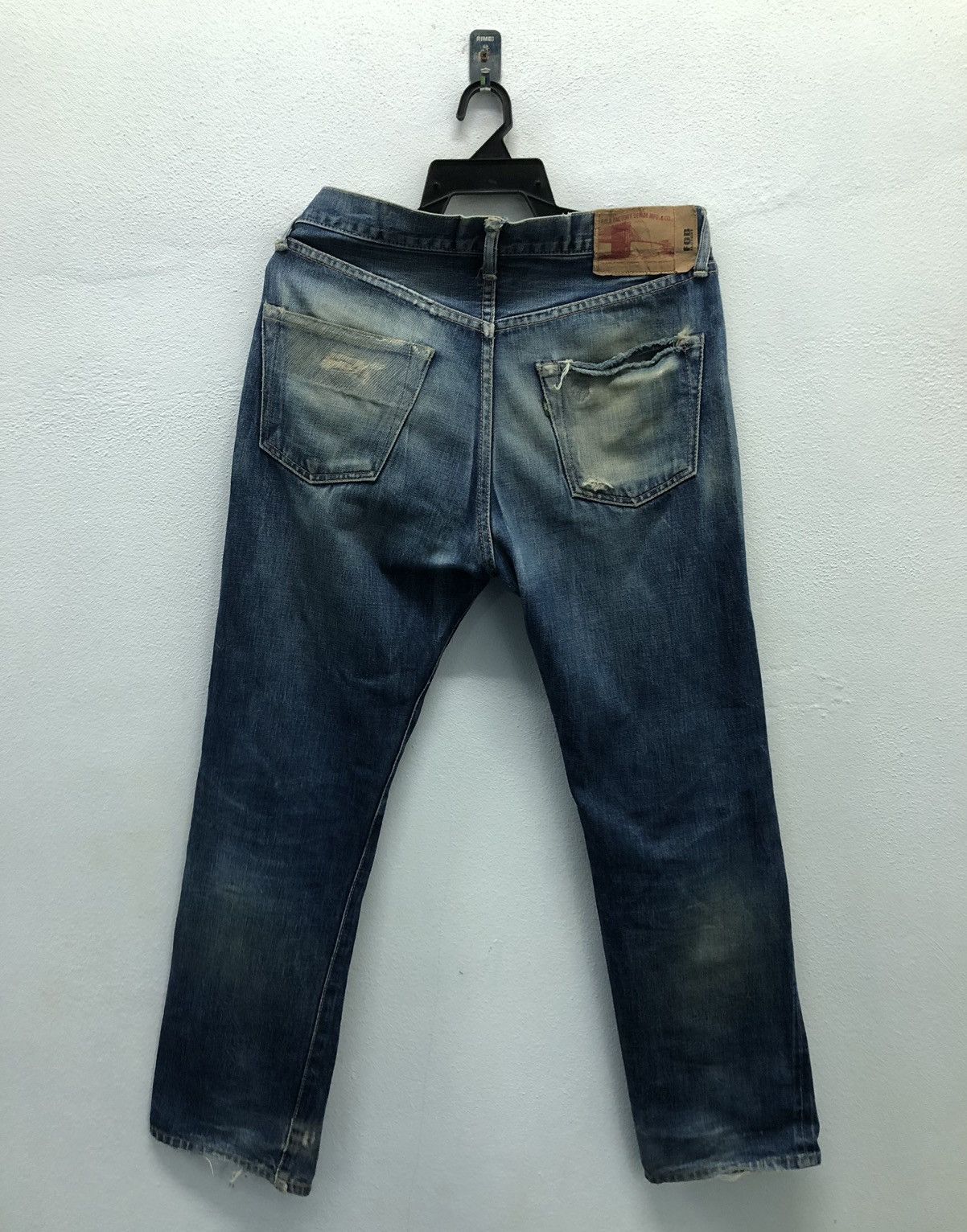 FOB Factory Vintage FOB Factory Made In Japan Denim Pants Size US 33 - 2 Thumbnail