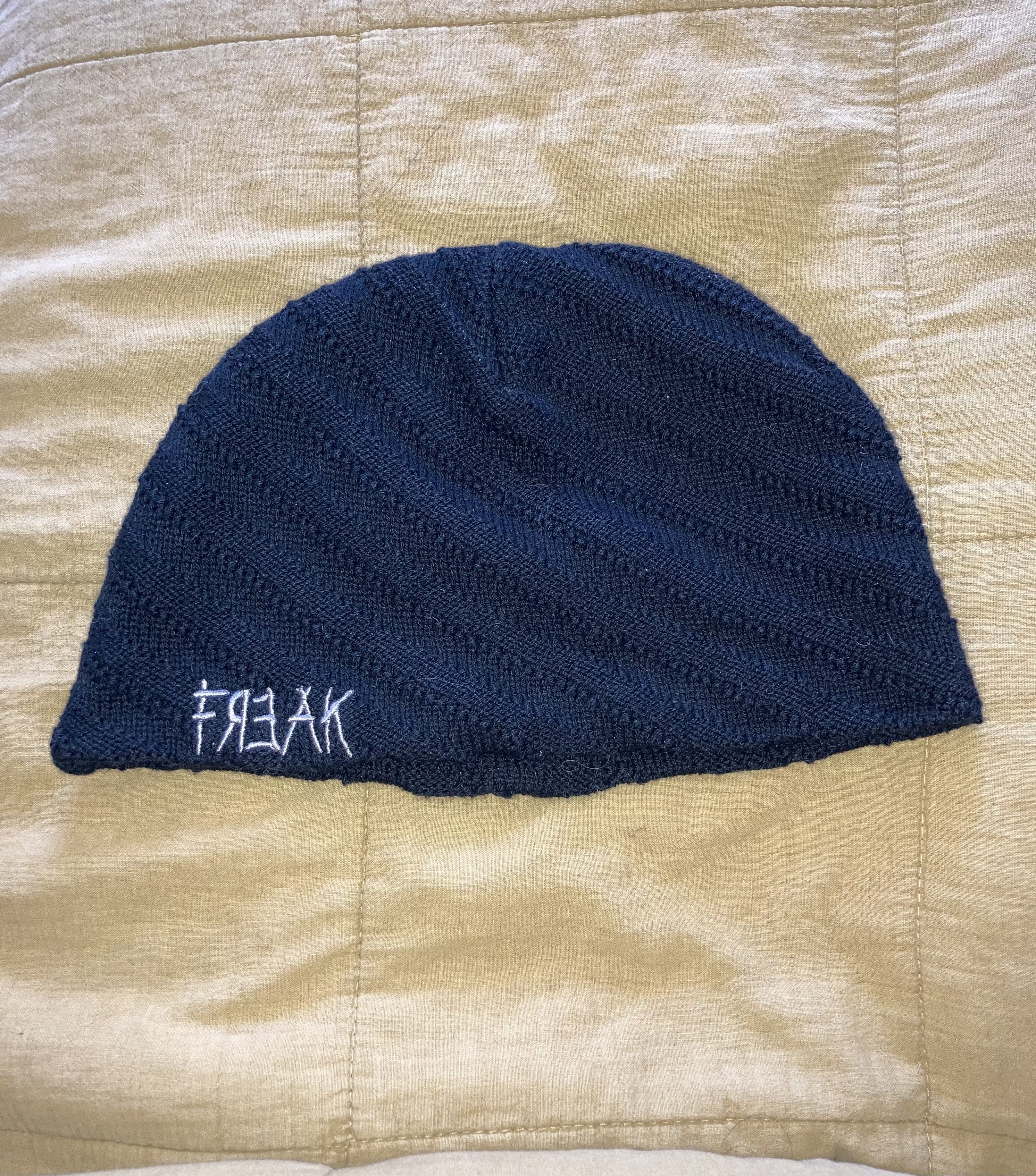 Band Tees Rare KORN black textured beanie hat Size ONE SIZE - 2 Thumbnail