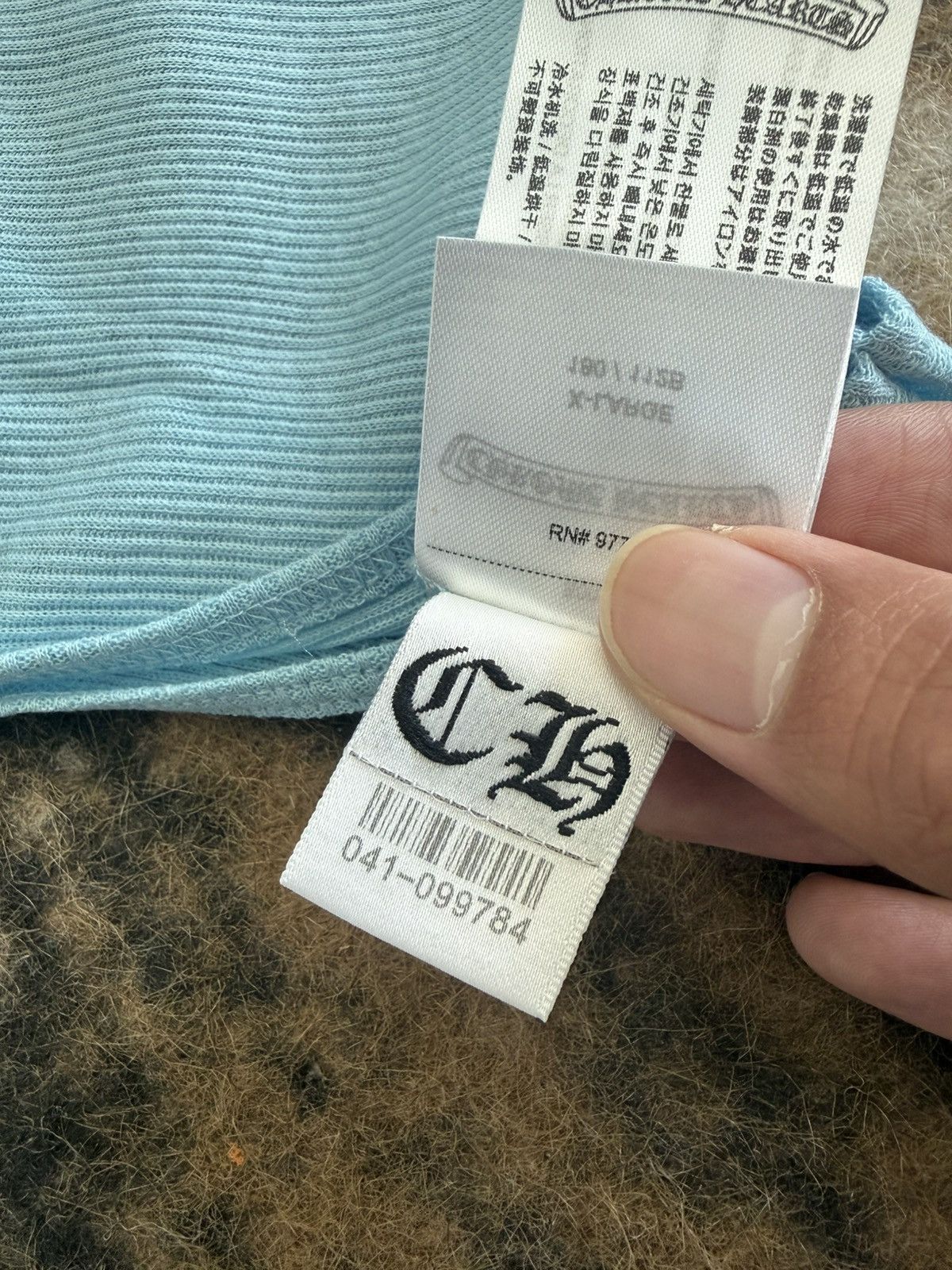 Chrome Hearts CHROME HEARTS BABY BLUE TANK TOP Size US XL / EU 56 / 4 - 15 Thumbnail