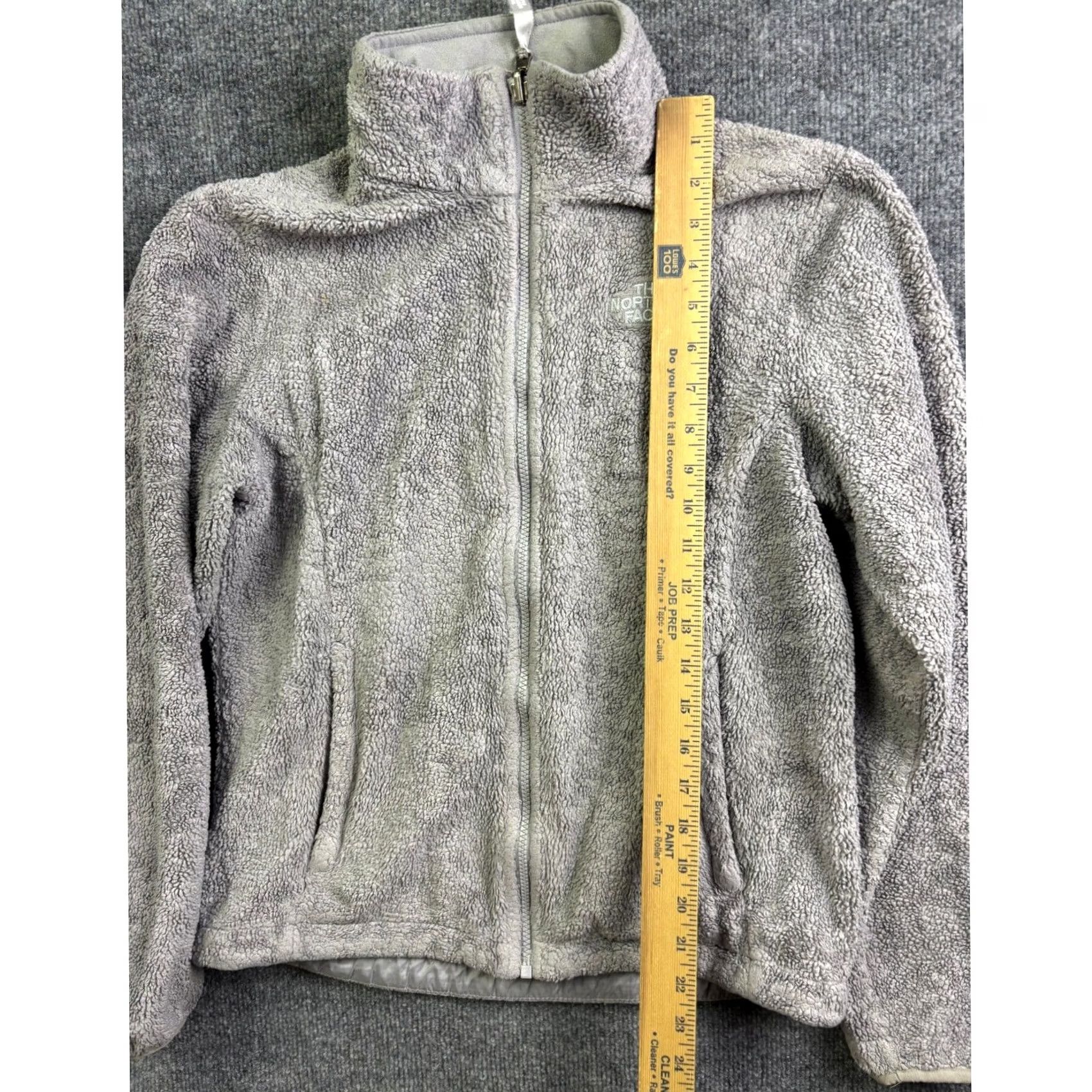 The North Face The North Face Osito Jacket Womens Medium Gray Fleece Full Zip Size M / US 6-8 / IT 42-44 - 4 Thumbnail