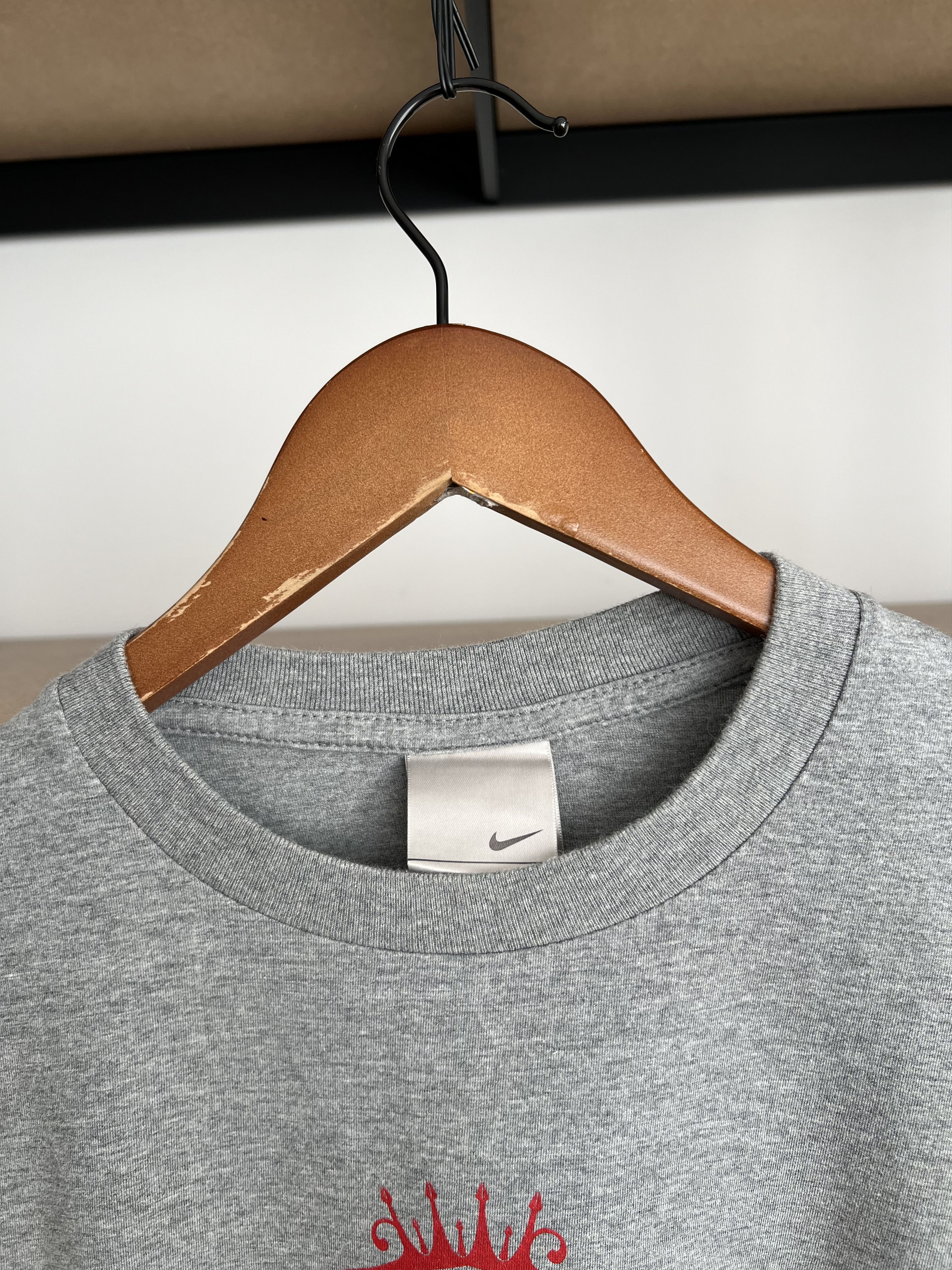 Nike Vintage 2000s Nike You Can Run But You Cant Hide T-shirt Size US S / EU 44-46 / 1 - 5 Thumbnail