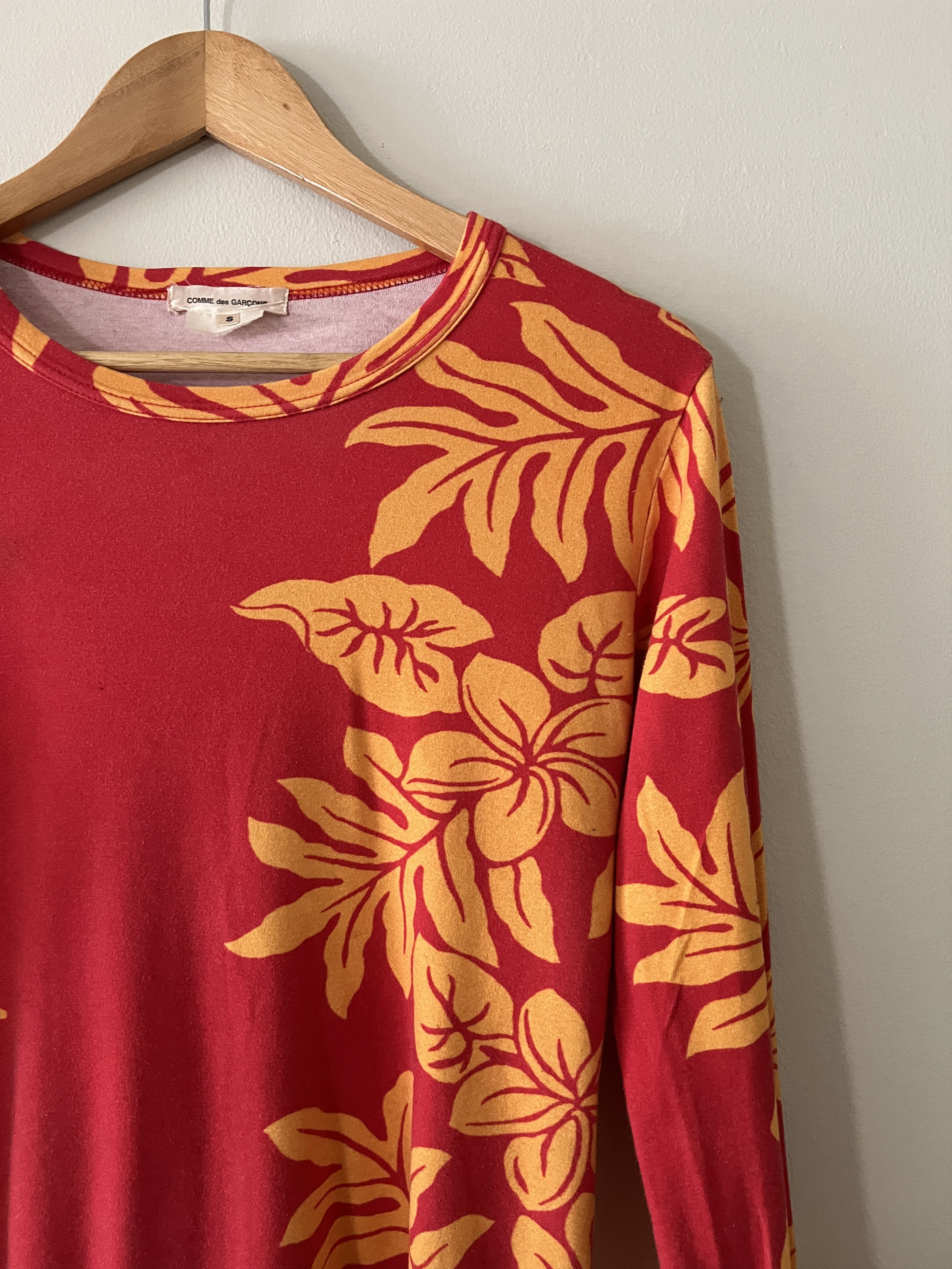 Comme des Garcons Comme Des Garcons printed hawaiien long sleeved top Size US S / EU 44-46 / 1 - 4 Thumbnail
