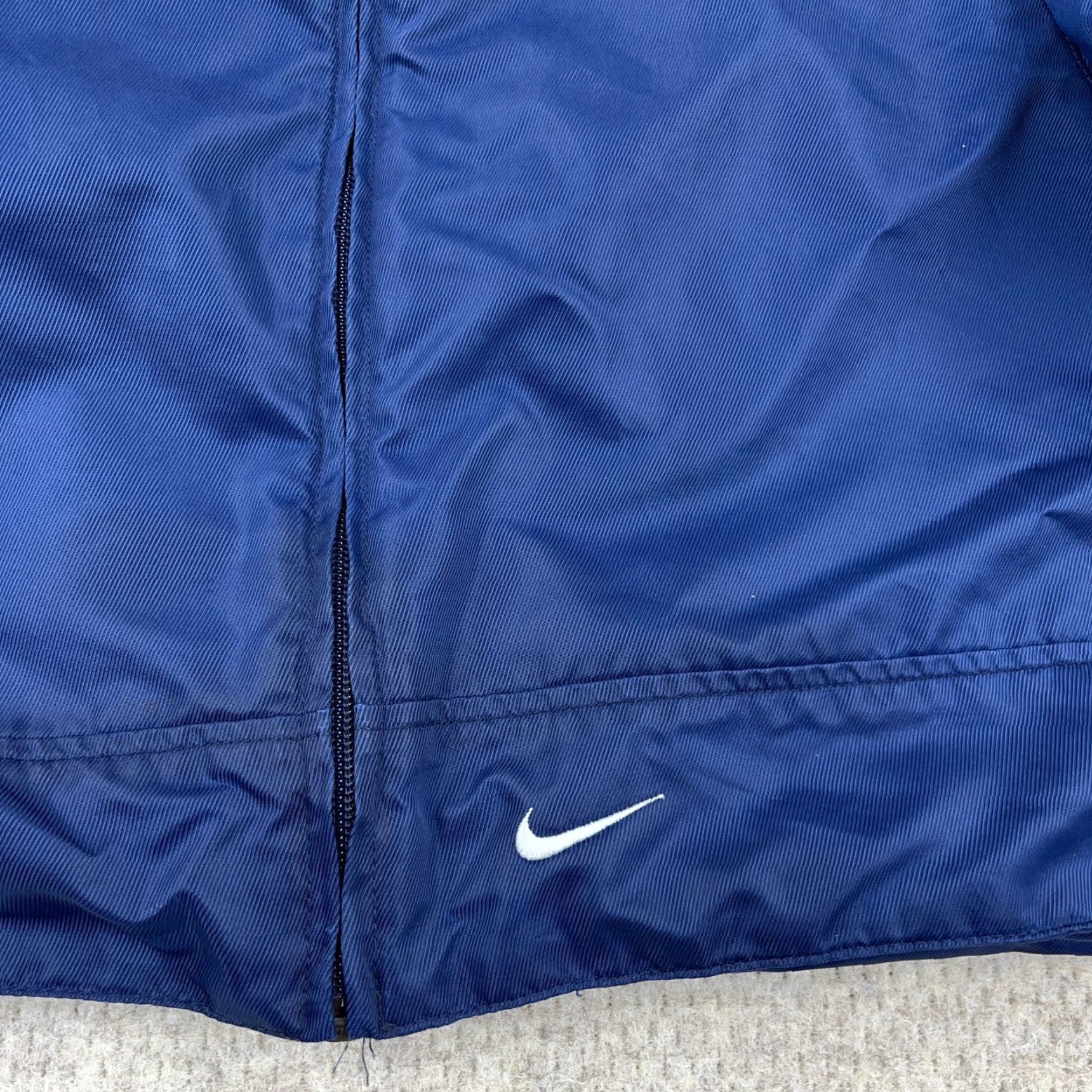 Nike VINTAGE Nike Jacket Men M Blue Yellow Puffer Parka Coat Reversible Size US M / EU 48-50 / 2 - 6 Thumbnail