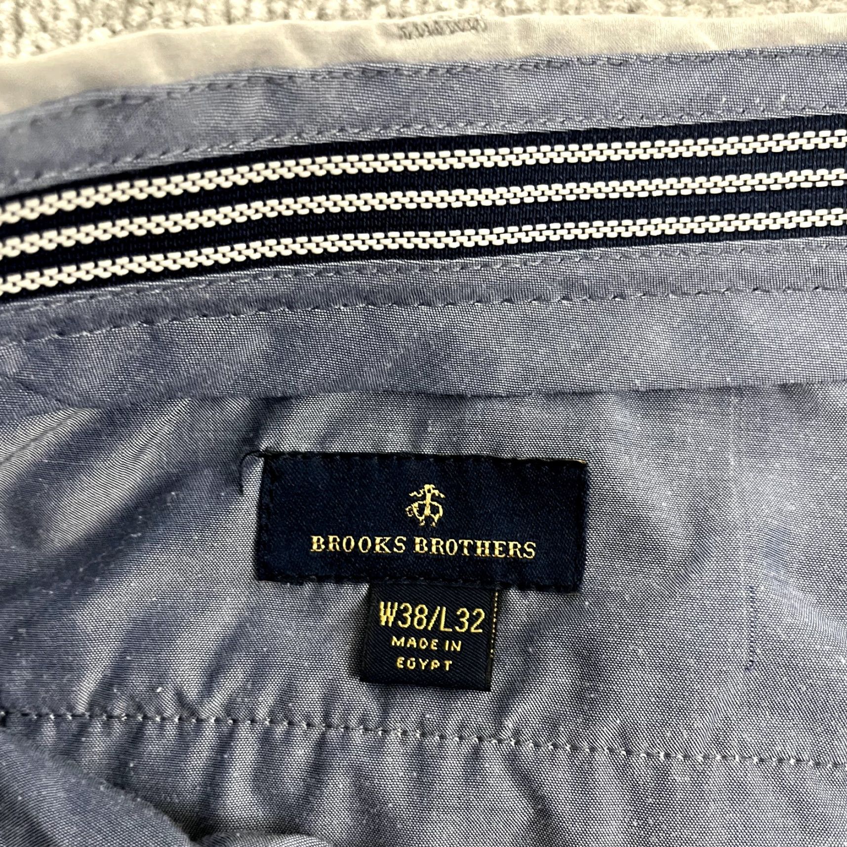 Brooks Brothers BROOKS BROTHERS Pants Mens 38x32 Gray Golf 5-Pocket Performance Stretch Casual Size US 38 / EU 54 - 3 Thumbnail