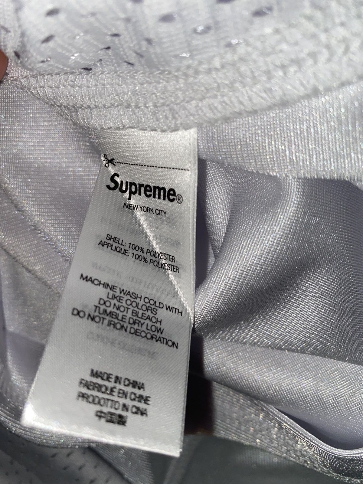Supreme Supreme Jacquard Rib Football Jersey White Size US XL / EU 56 / 4 - 8 Thumbnail