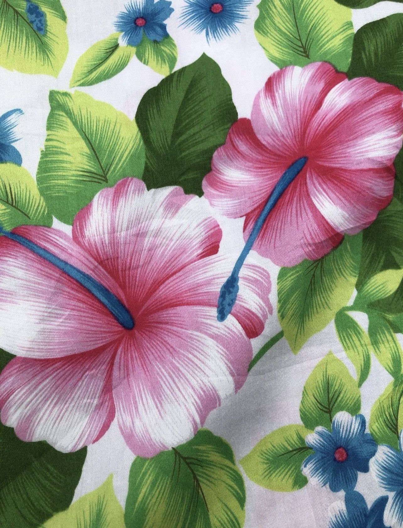Japanese Brand Vintage 80s Guppy Okinawa Hibiscus Hawaiian Shirt Size US M / EU 48-50 / 2 - 16 Thumbnail