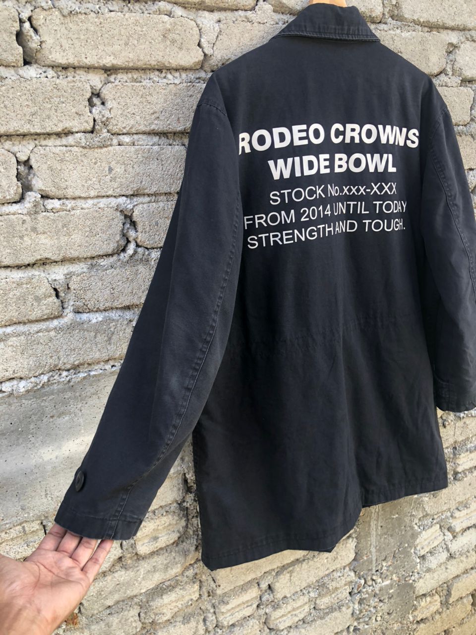 Japanese Brand Japanese Rodeo Crowns Wide Bowl Parka Sunfaded Size US L / EU 52-54 / 3 - 4 Thumbnail