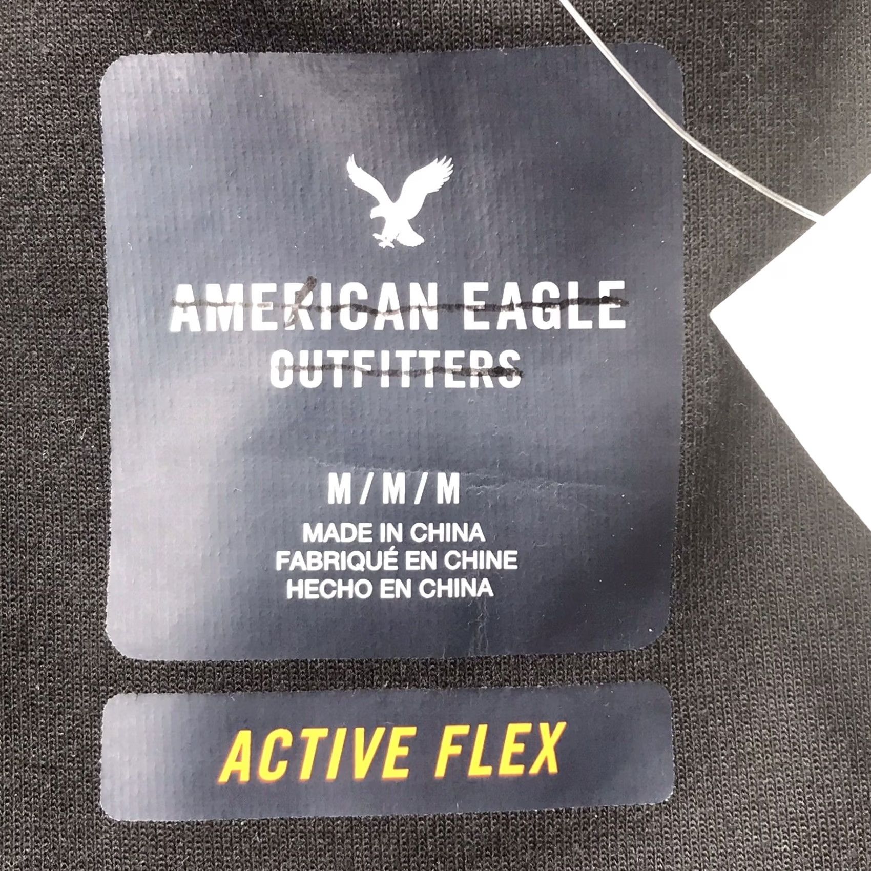 American Eagle Outfitters VINTAGE American Eagle Outfitters Men Black Active Flex 1/4 Zip Mock-Neck Pullover Sweatshirt M Size US M / EU 48-50 / 2 - 2 Thumbnail