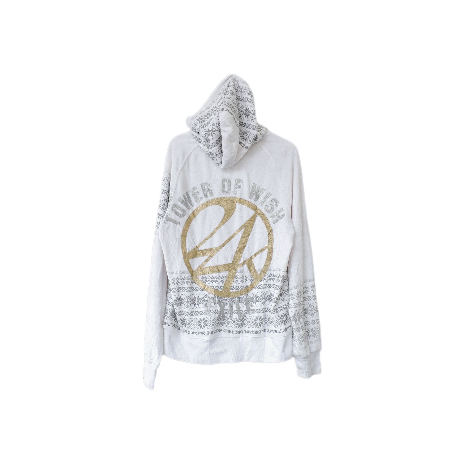 Japanese Brand 24 KARATS STAY GOLD 'EXILE TOWER OF WISH' ZIP-HOODIE Size US XL / EU 56 / 4 - 1 Thumbnail