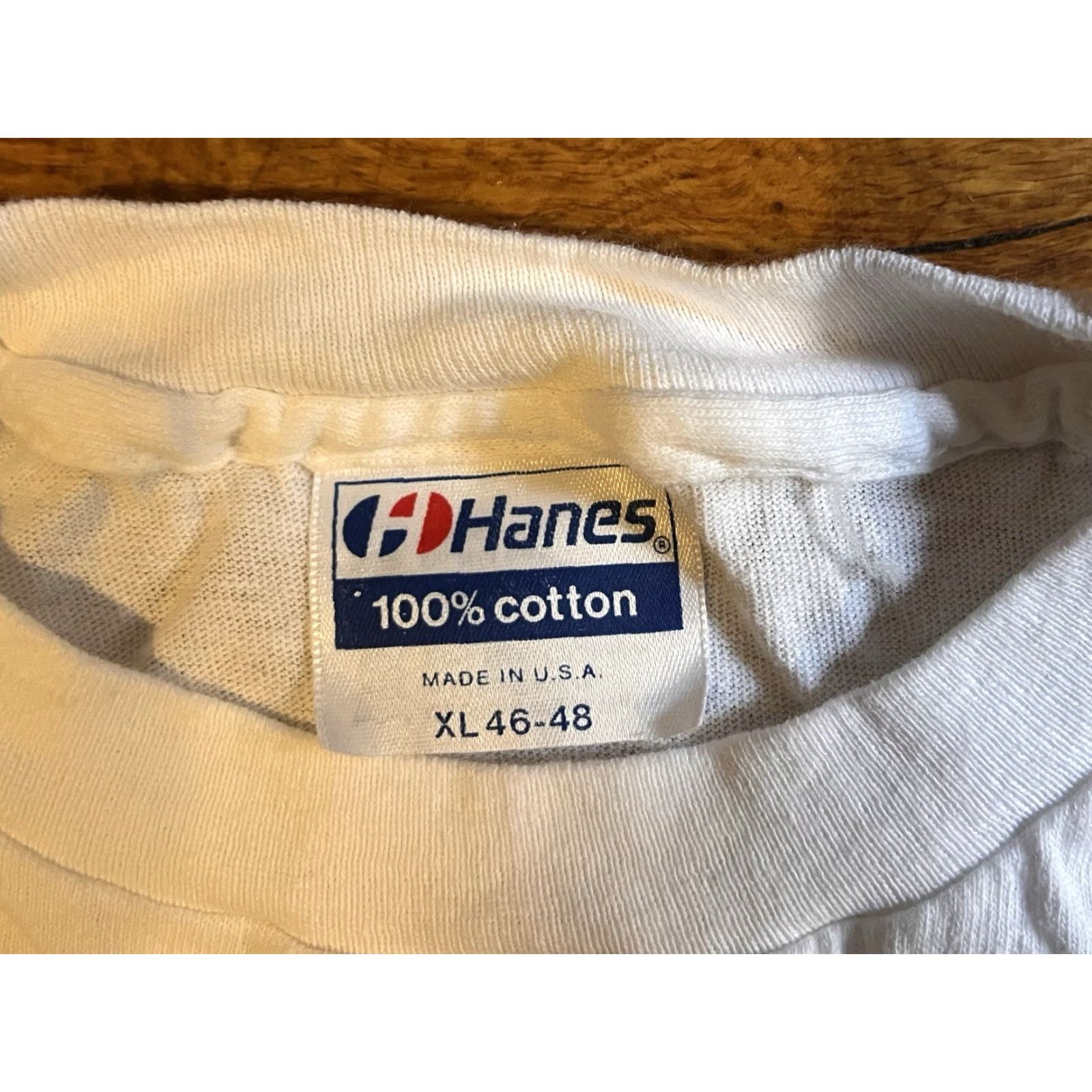 Hanes VINTAGE Waxwork Horror Movie Promo Shirt Men’s XL White Hanes T-Shirt Glow in the Dark 80s Movie Theme Mens Holidays? Size US XL / EU 56 / 4 - 6 Thumbnail