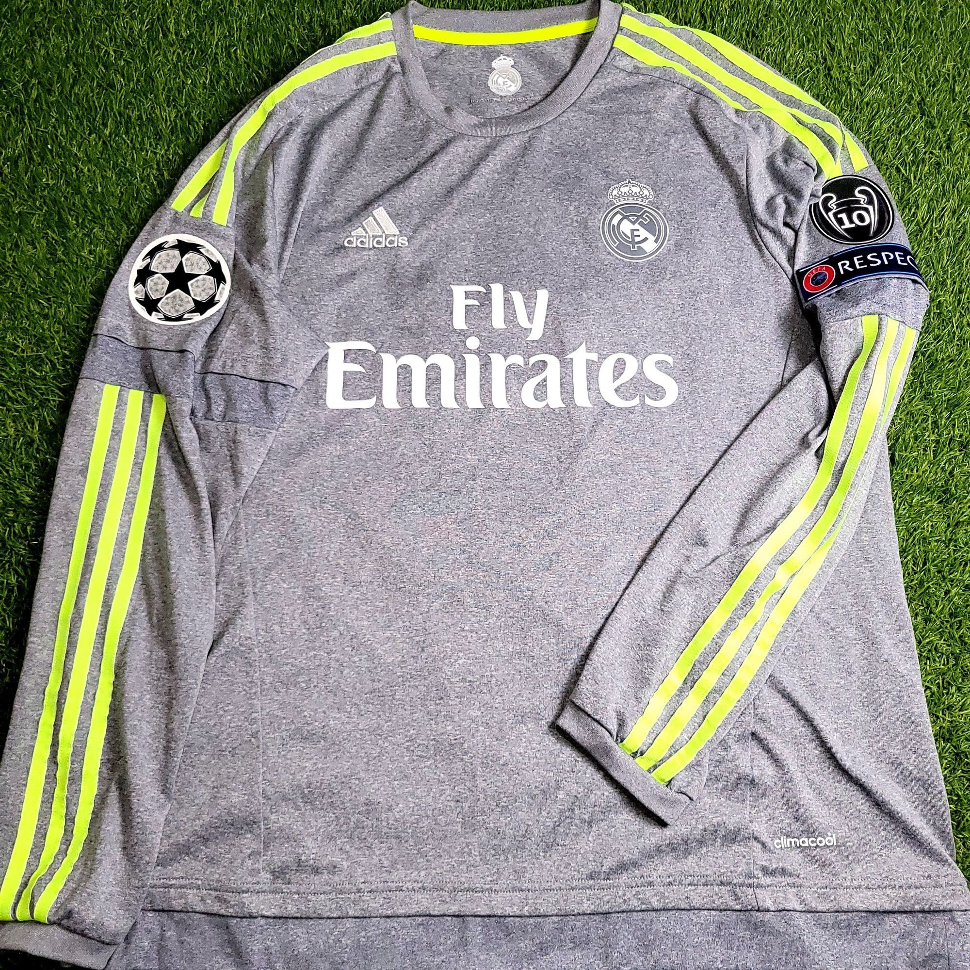 Adidas Ronaldo Real Madrid 2015 2016 Away Soccer Jersey L Size US L / EU 52-54 / 3 - 2 Thumbnail