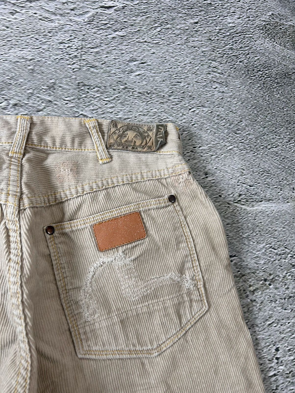 Evisu × Vintage Evisu corduroy pants vintage cords red beige seagulls Size US 30 / EU 46 - 2 Thumbnail