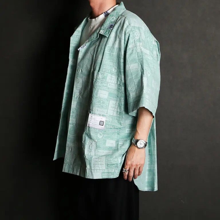 Maison MIHARA YASUHIRO Maison Mihara Yasuhiro MMY Jacquard Classic Pattern Shirt Size US XXL / EU 58 / 5 - 14 Thumbnail
