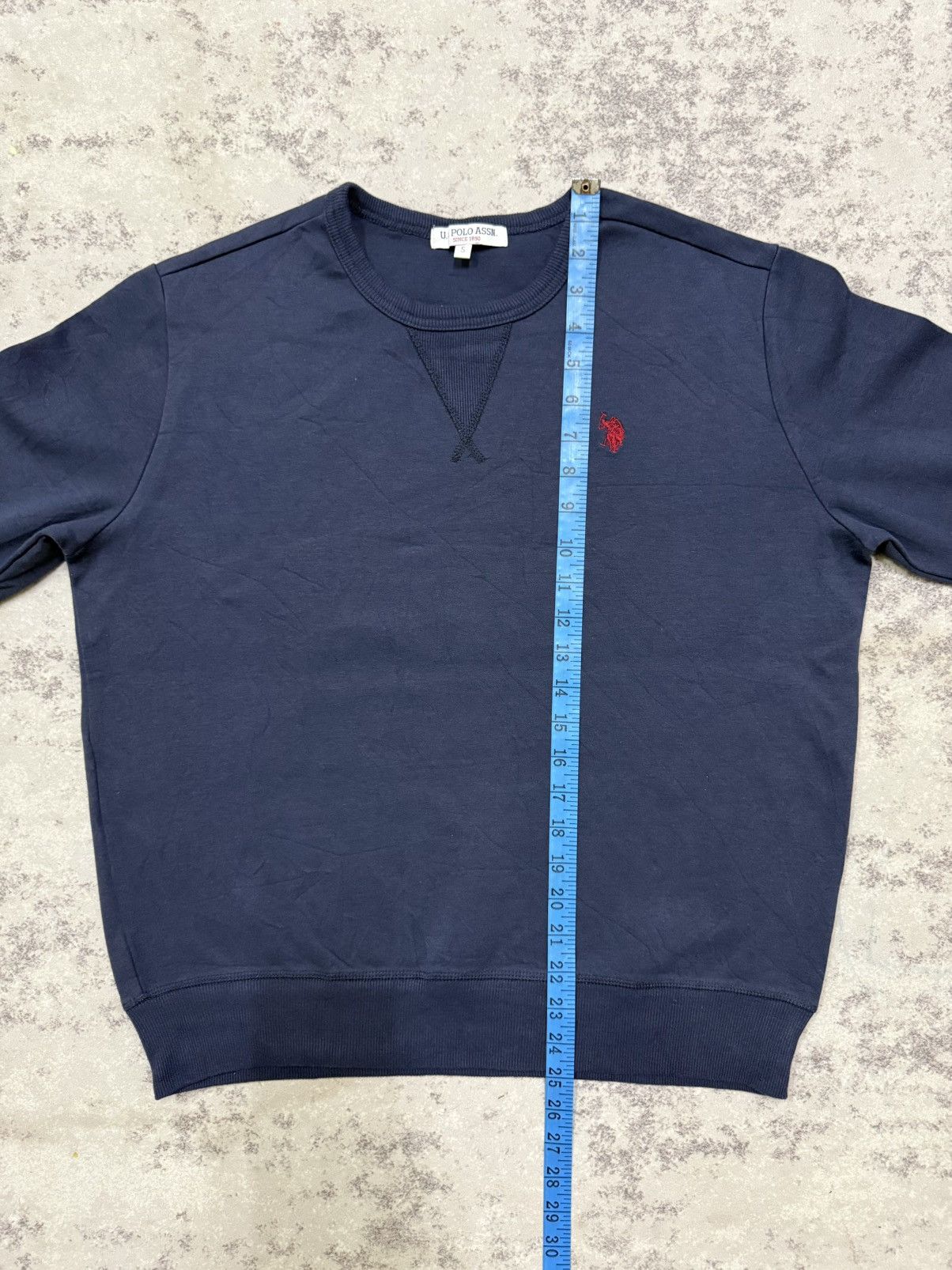 U.S. Polo Assn. U.S Polo Assn. Small Logo Crewneck Dark Blue Sweatshirt Size US S / EU 44-46 / 1 - 14 Thumbnail