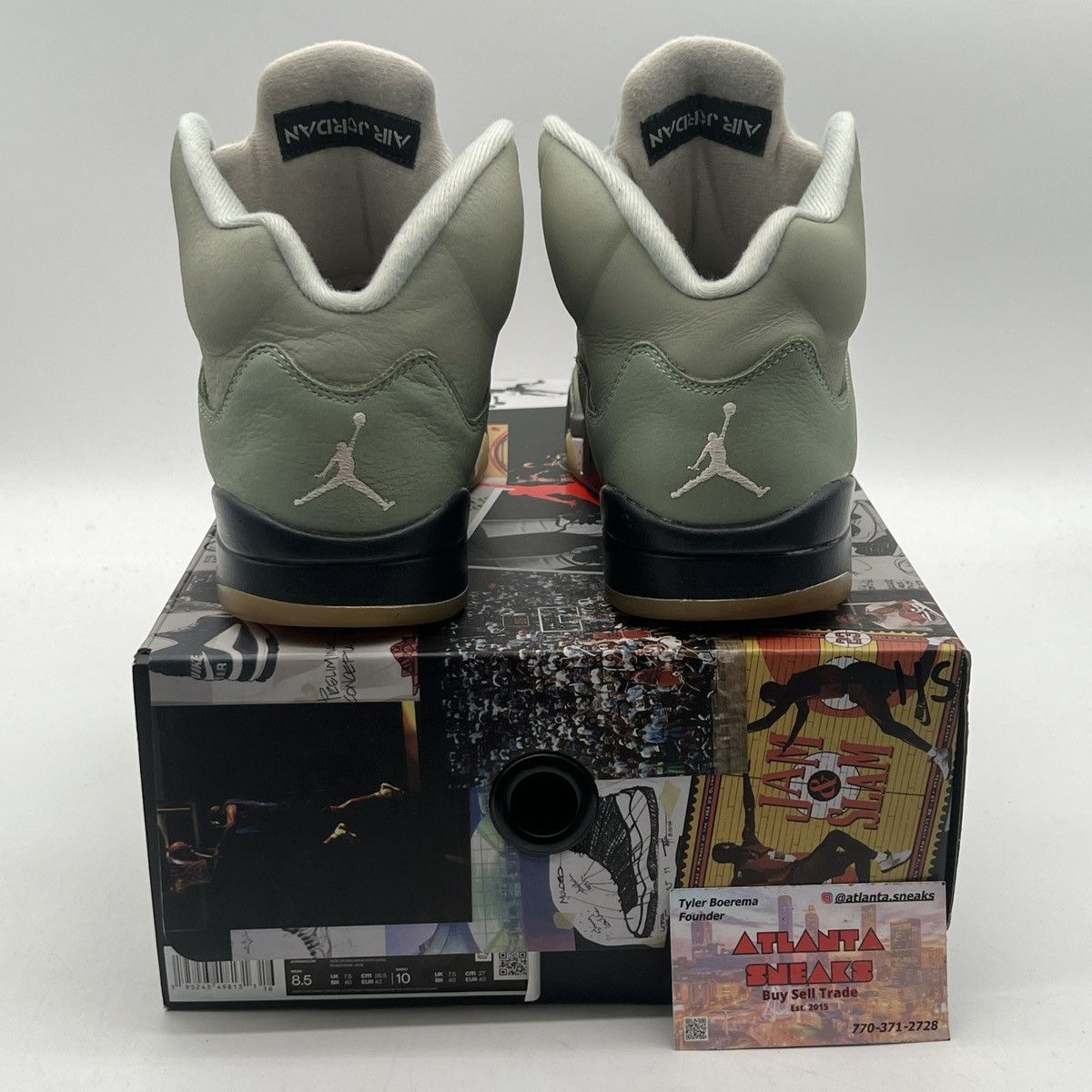 Jordan Brand Air Jordan 5 Jade horizon Size US 8.5 / EU 41-42 - 3 Thumbnail