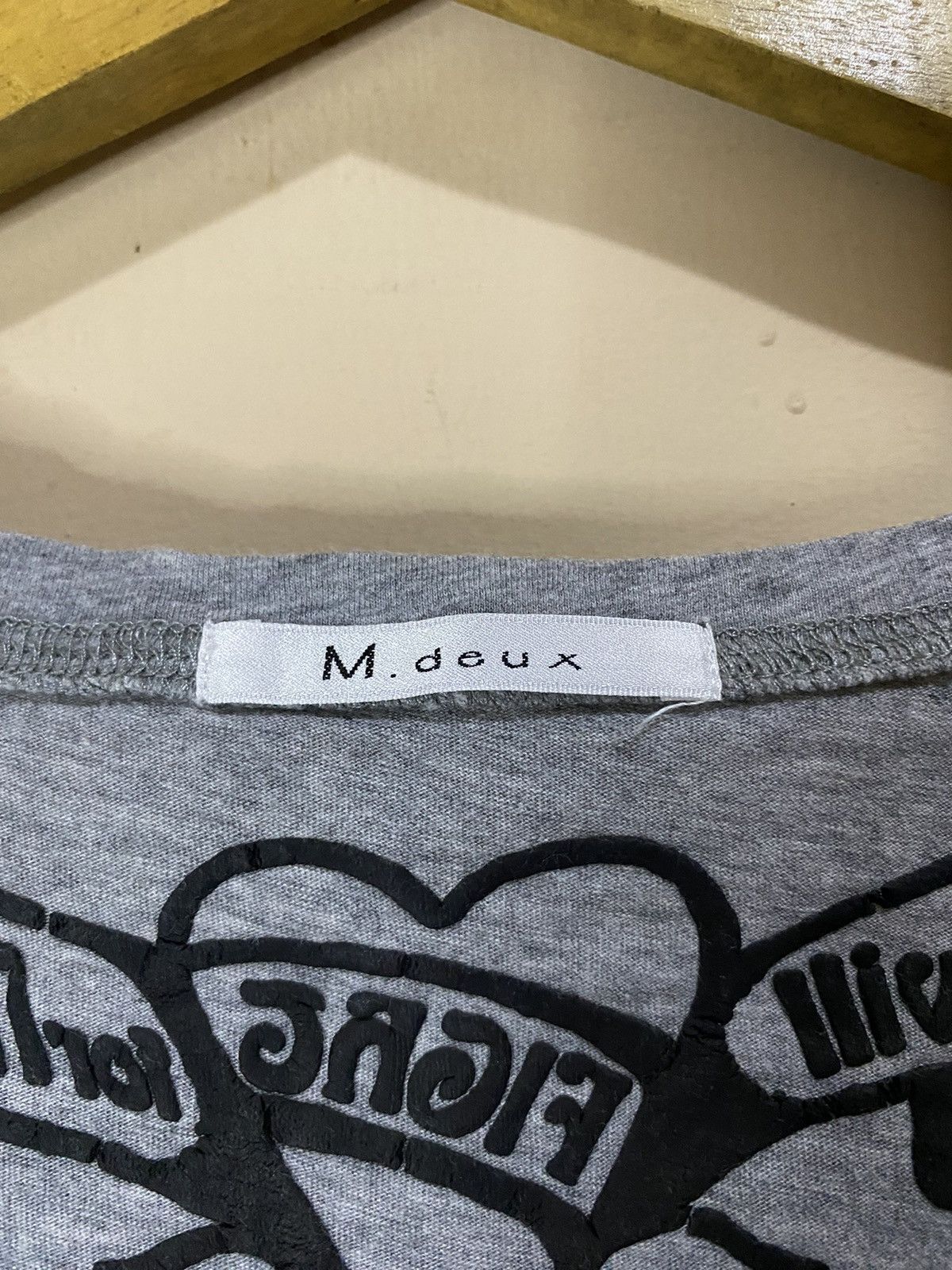 If Six Was Nine Y2K Crossover M.deux Reversible Poem Ifsixwasnine Tee Size ONE SIZE - 8 Thumbnail