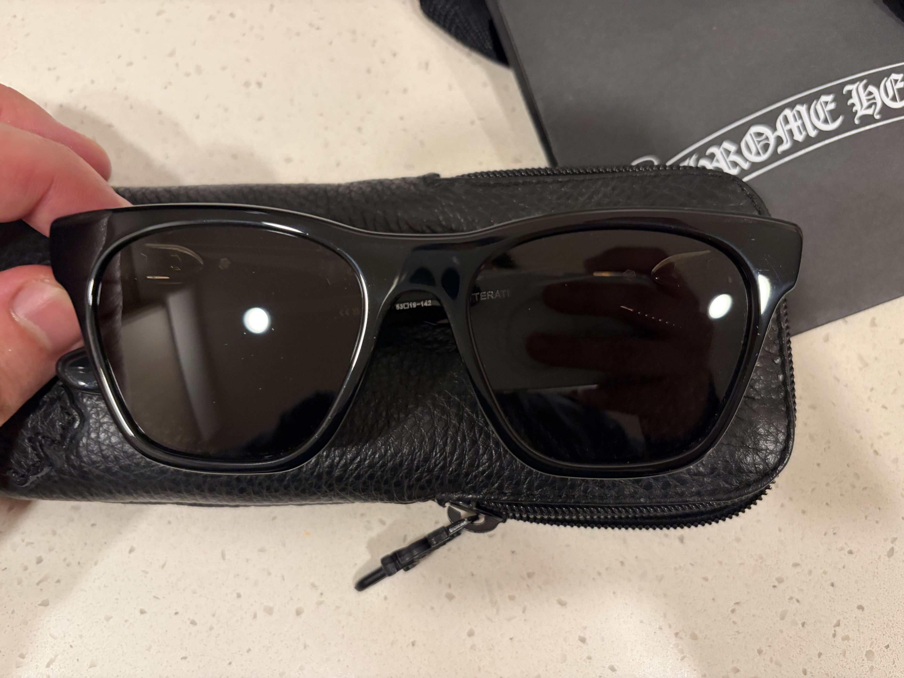 Chrome Hearts Chrome Hearts Clitterati Sunglasses Size ONE SIZE - 2 Thumbnail