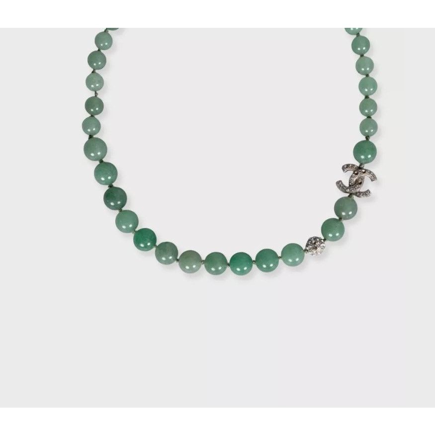 Chanel Chanel Spring/Summer 2015 Green Necklace & Bracelet Set Size ONE SIZE - 4 Thumbnail