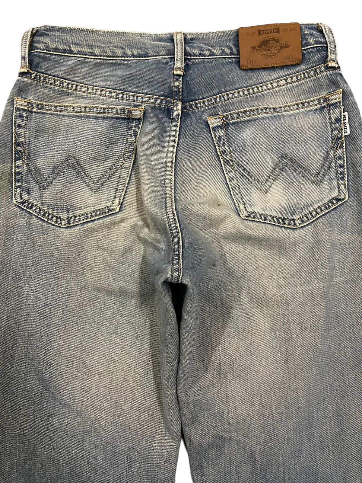 Edwin Vintage Edwin Classic Blue Wash Style Baggy Jeans Size US 30 / EU 46 - 4 Thumbnail