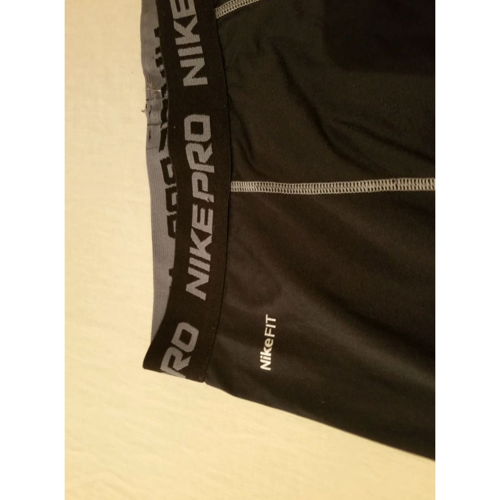 Nike Nike Pro Shorts M Medium Black Athletic Men’s Pro Shorts Gym Workout Activewear Mens Nike Pro M Black Athletic Size US 31 - 5 Thumbnail