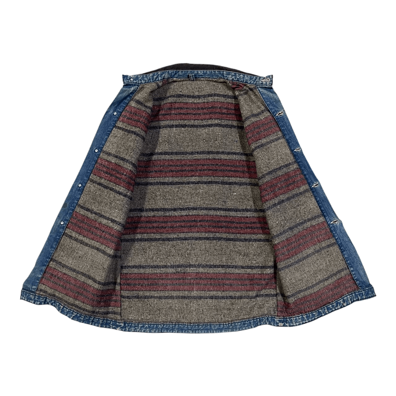 Sears Vintage 50's Sears Blanket Lined Denim Chore Jacket Size US M / EU 48-50 / 2 - 9 Thumbnail
