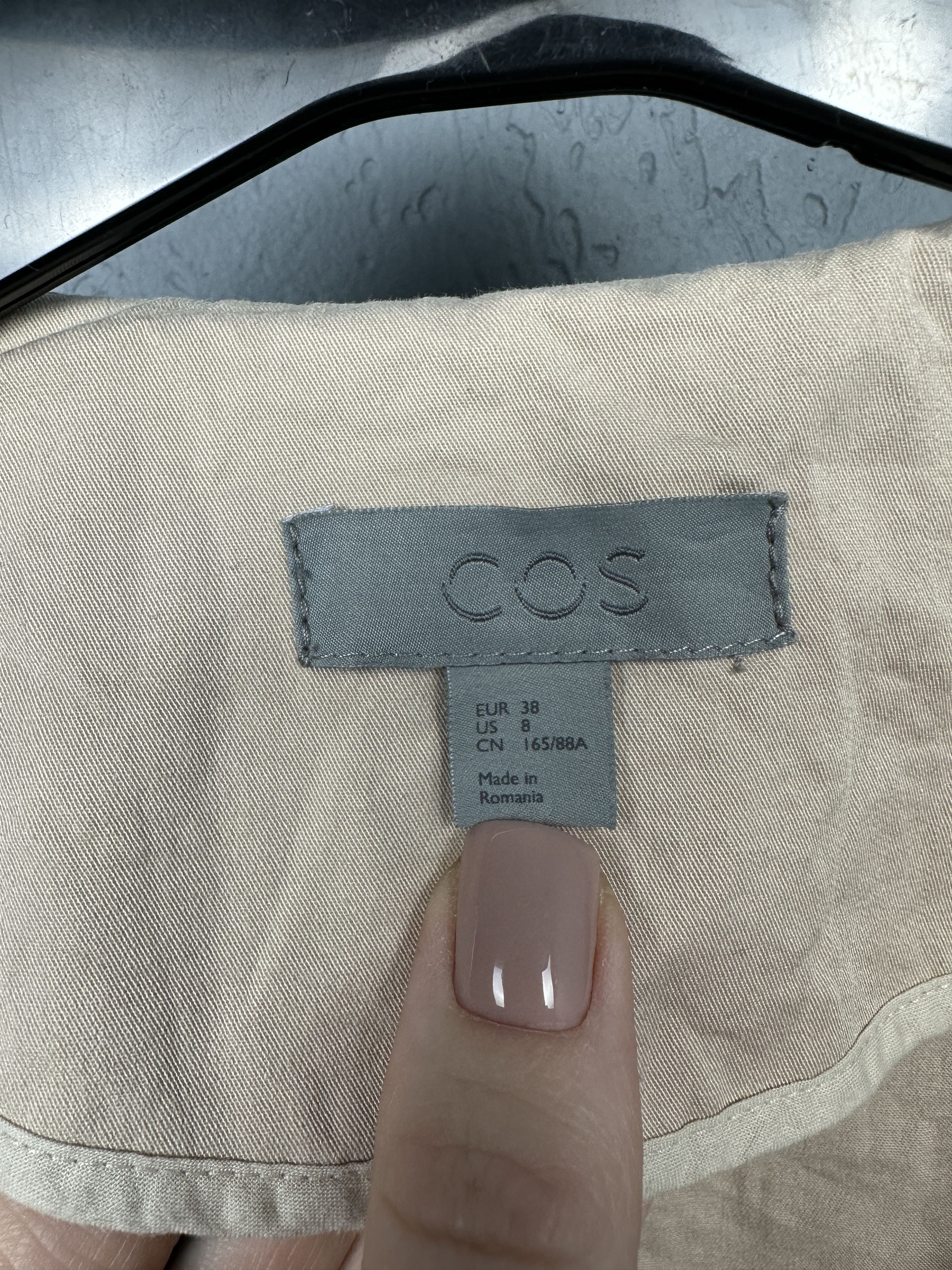 Cos Cos Womens Trench Coat Jacket Size M / US 6-8 / IT 42-44 - 3 Thumbnail