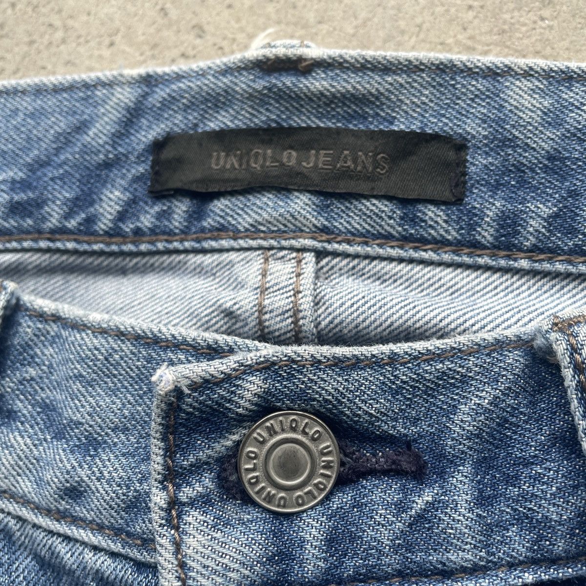 Japanese Brand W30x29💥 Vintage Japanese Faded Denim Jeans Pants Distressed Size US 30 / EU 46 - 6 Thumbnail