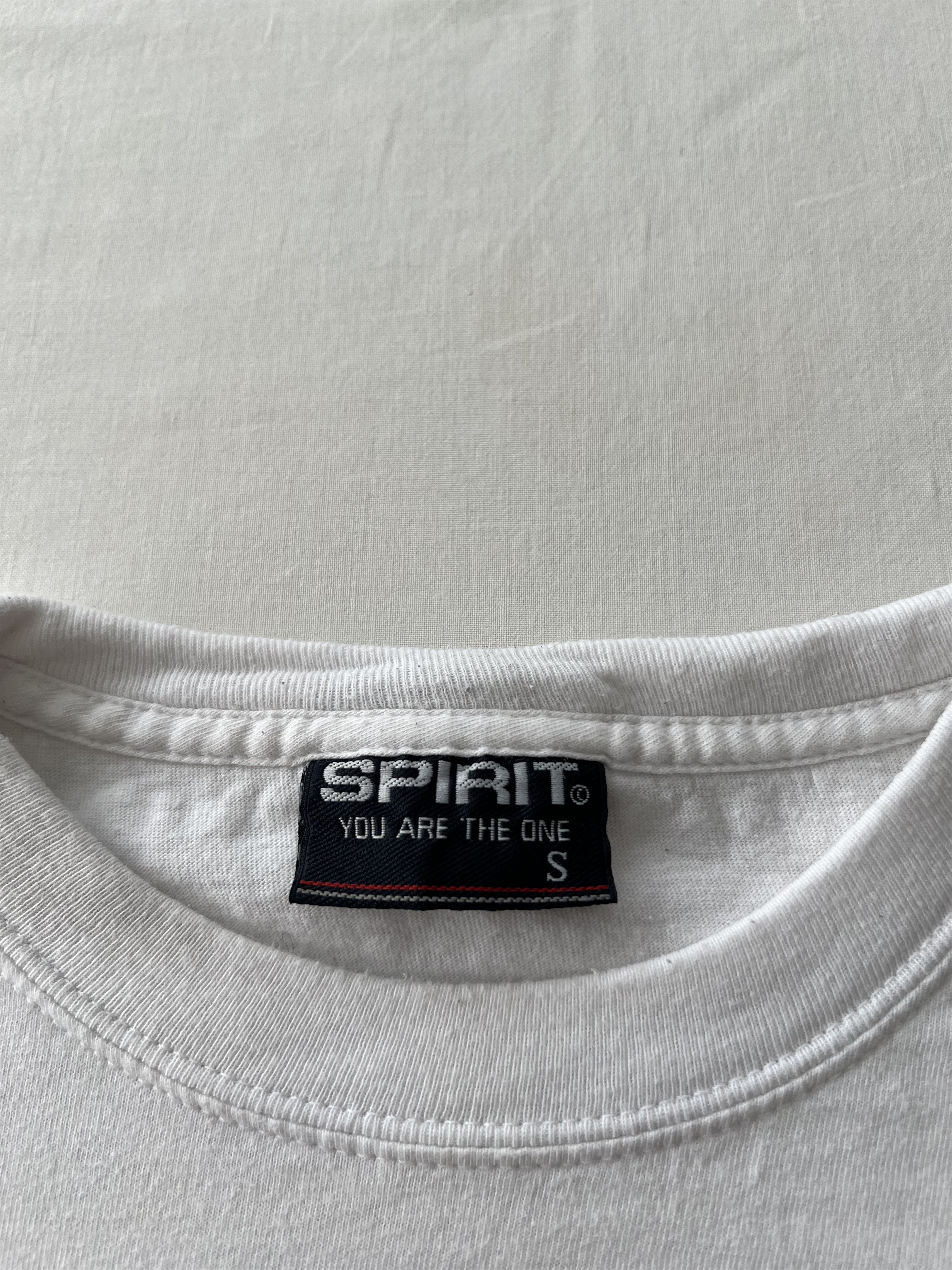 Vintage Vintage Spirit Skateboards Skeleton Skull White T-shirt Size US S / EU 44-46 / 1 - 8 Thumbnail